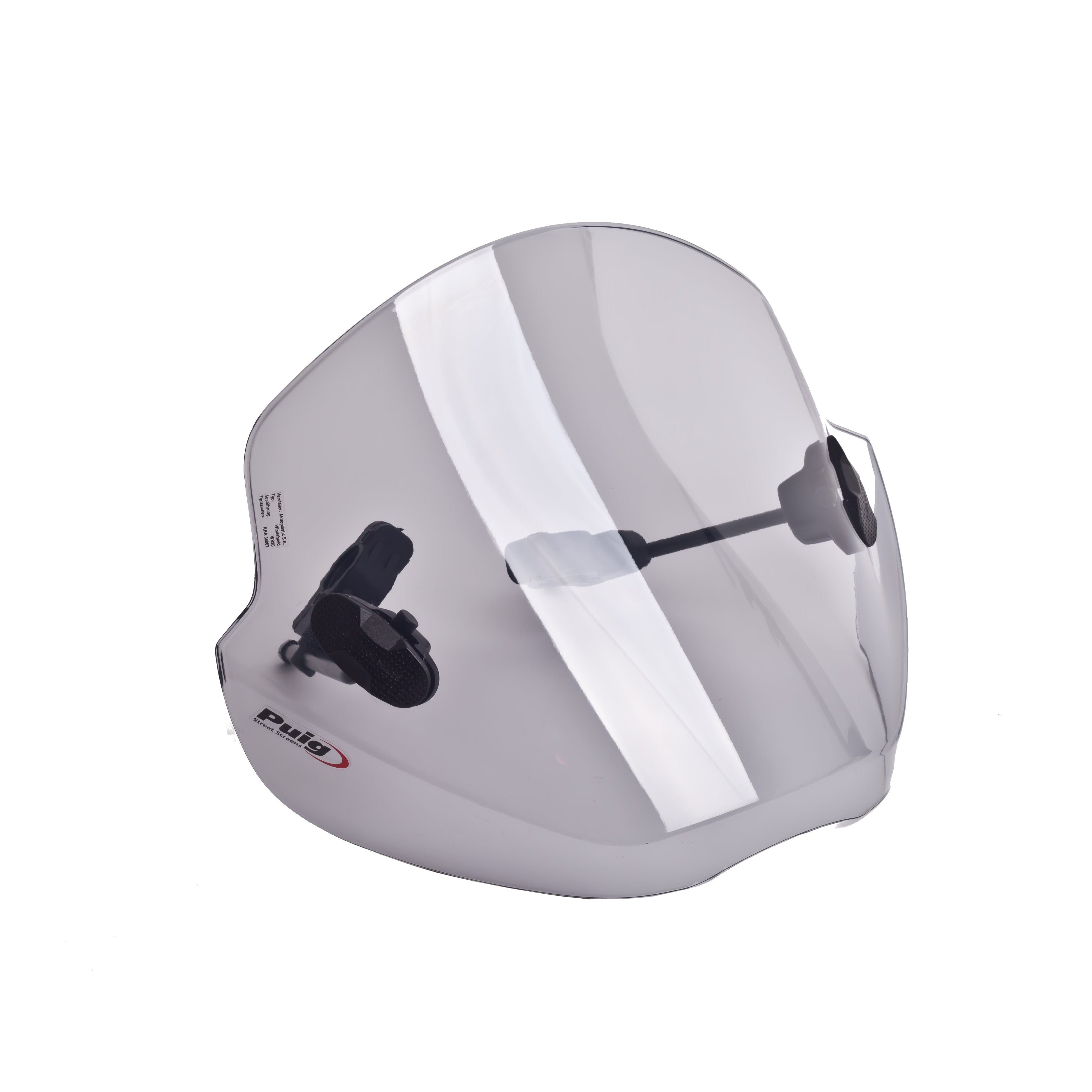 Puig Trend Universal Handlebar Mounted Screen | Light Smoke - Pyramid Motorcycle Accessories