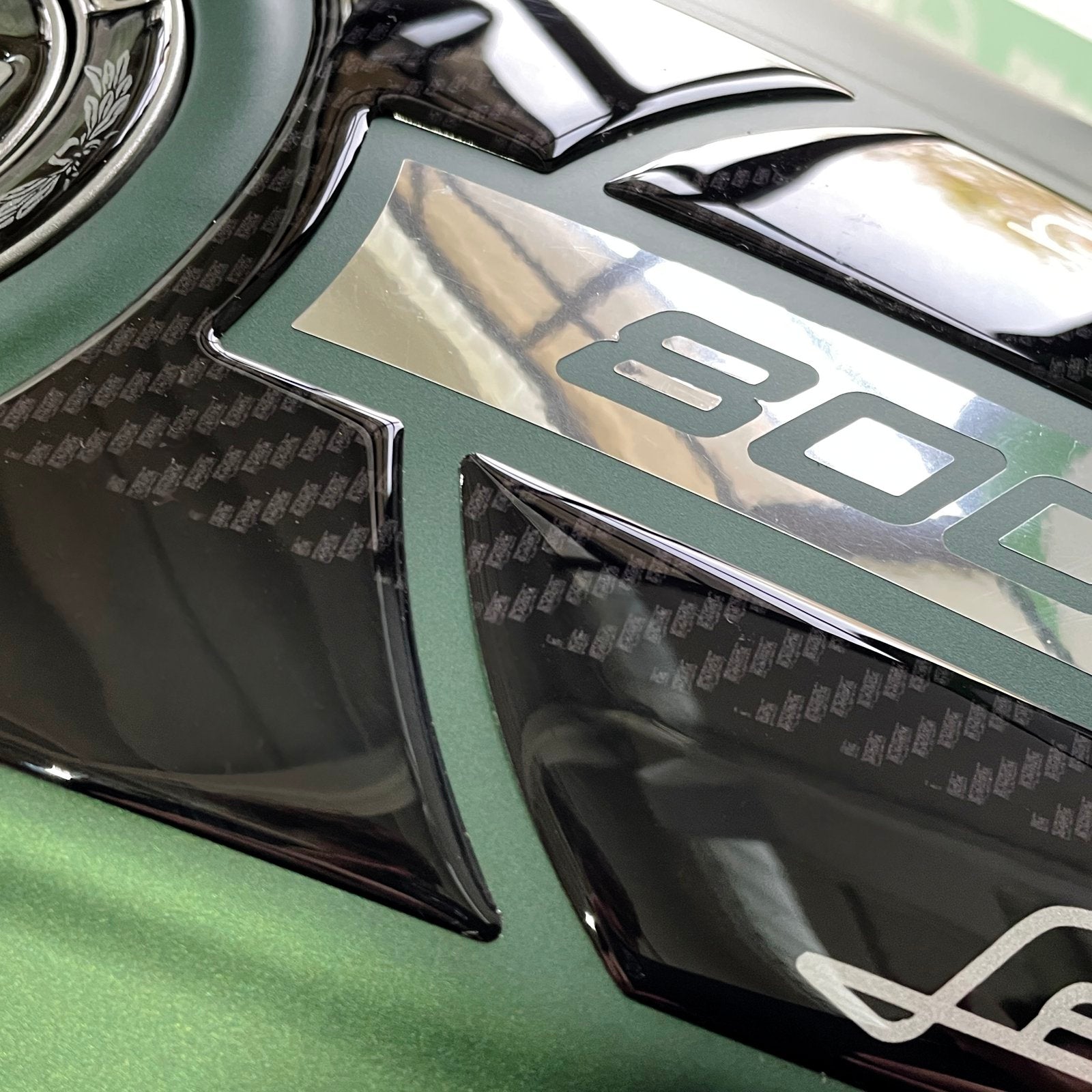 Resin Bike 3D Motorcycle Stickers - Tank Pad | Benelli Leoncino 800/Trail 2022>2025 - Pyramid Motorcycle Accessories