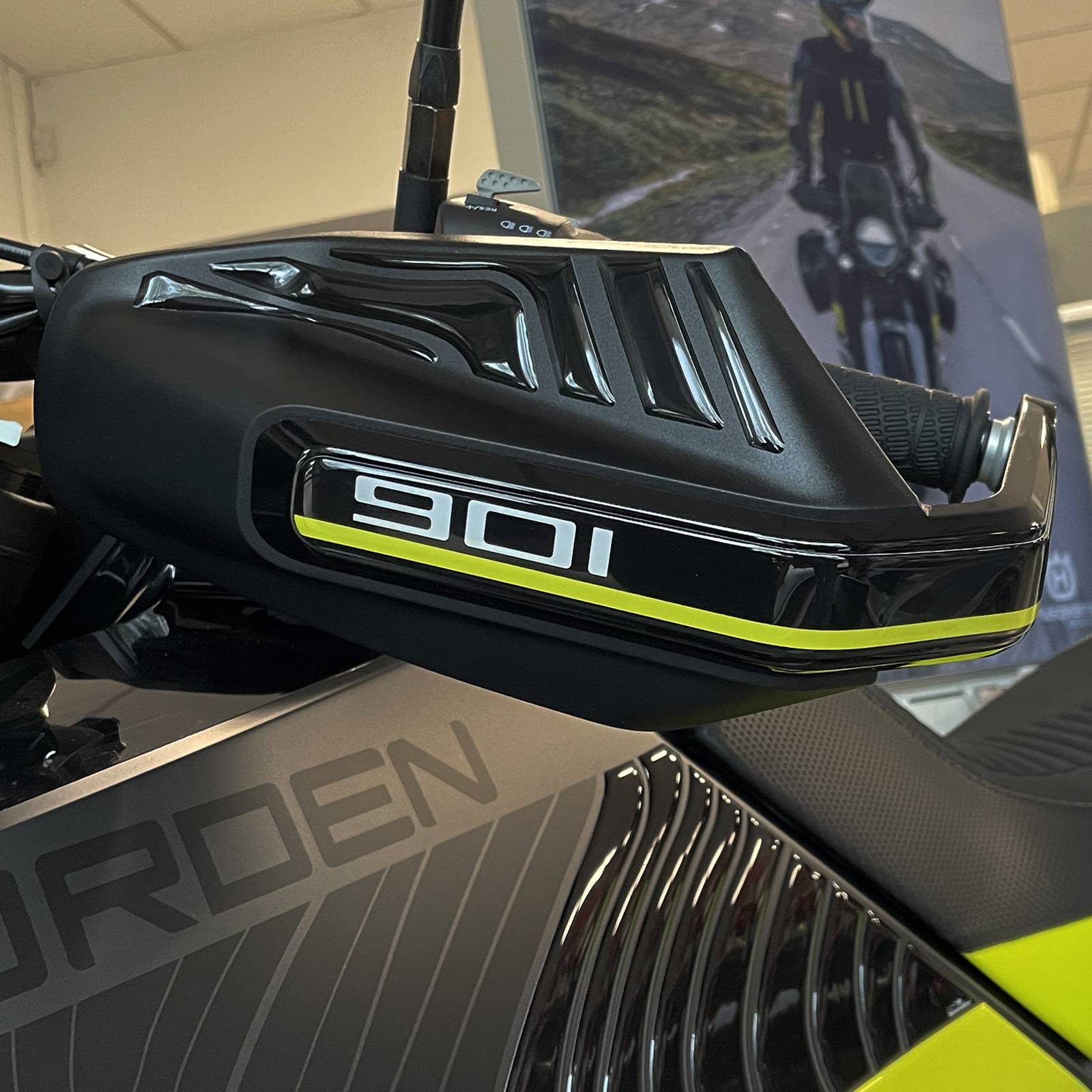 Resin Bike 3D Motorcycle Stickers - Handguards | Husqvarna Norden 901 2022>2024 - Pyramid Motorcycle Accessories