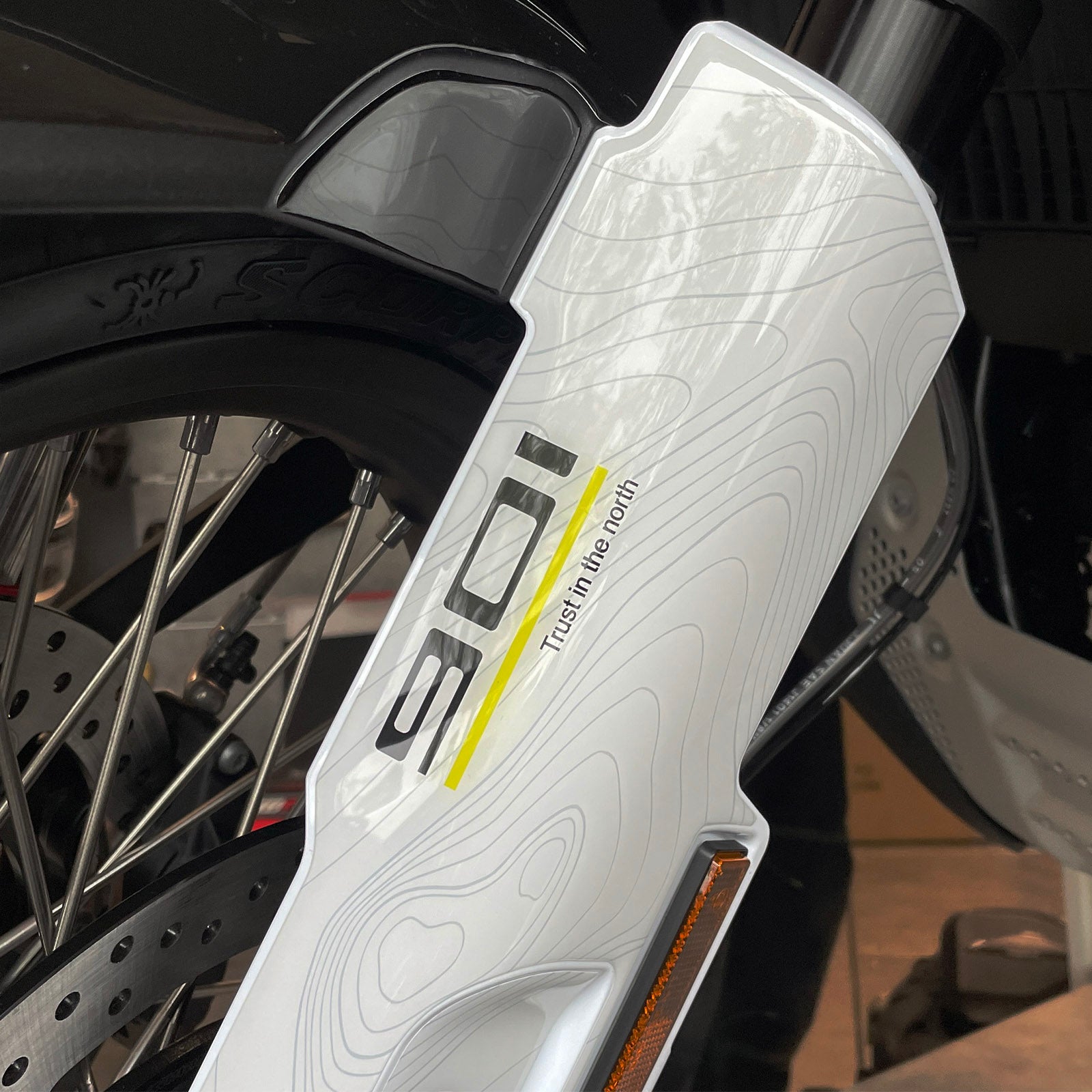 Resin Bike 3D Motorcycle Stickers - Side Panels | Husqvarna Norden 901 2022>2024 RB-1000463300005 - Pyramid Motorcycle Accessories