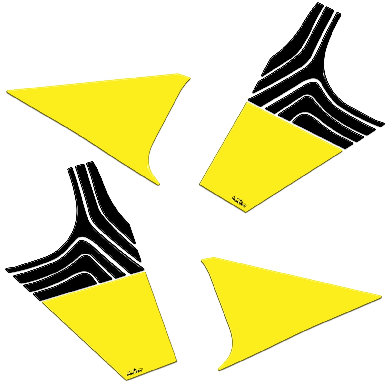 Resin Bike 3D Motorcycle Stickers - Side Panels | Husqvarna Norden 901 2022>2024 - Pyramid Motorcycle Accessories