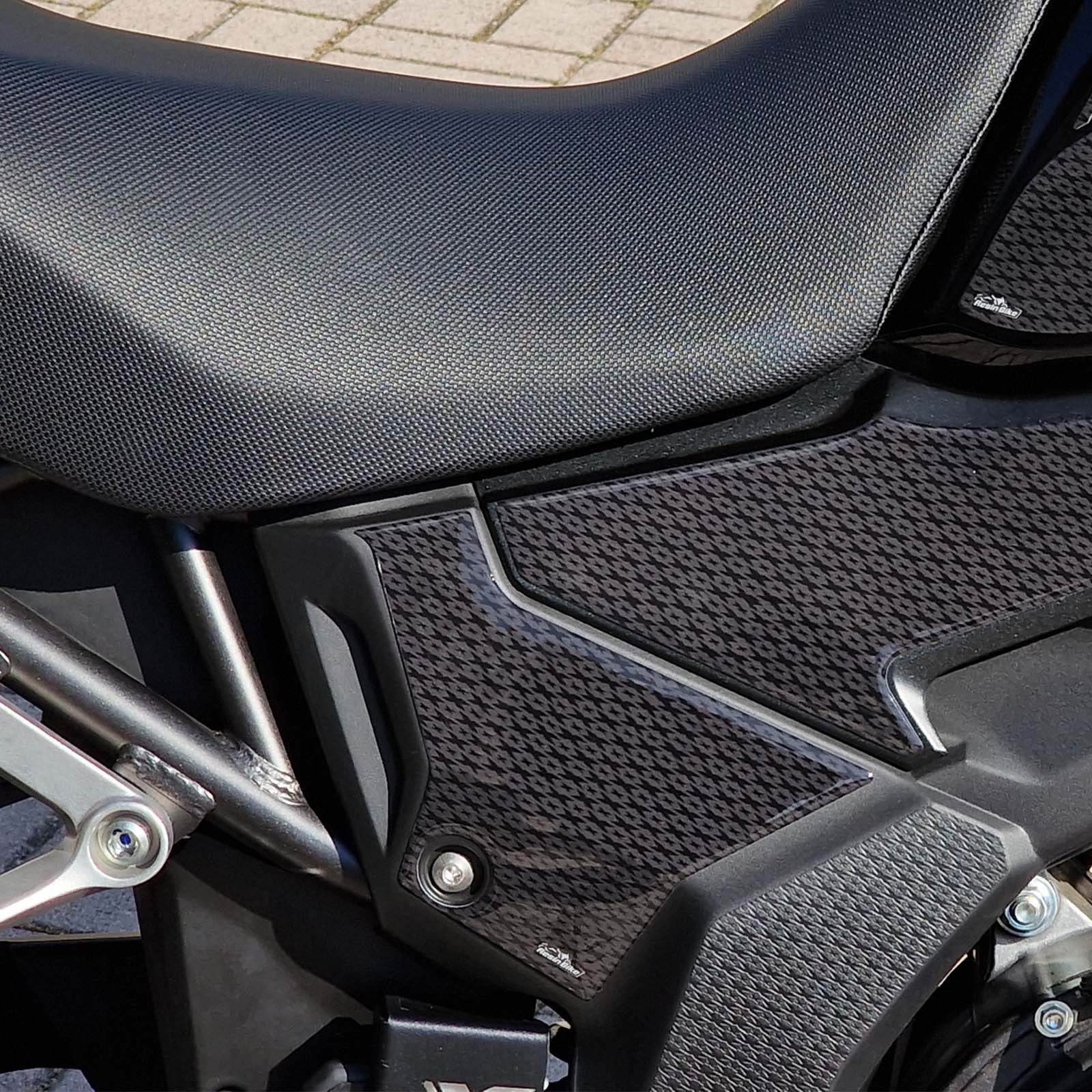 Resin Bike 3D Motorcycle Stickers - Tank Sides | Honda CB 500 X 2021>2023 - Pyramid Motorcycle Accessories