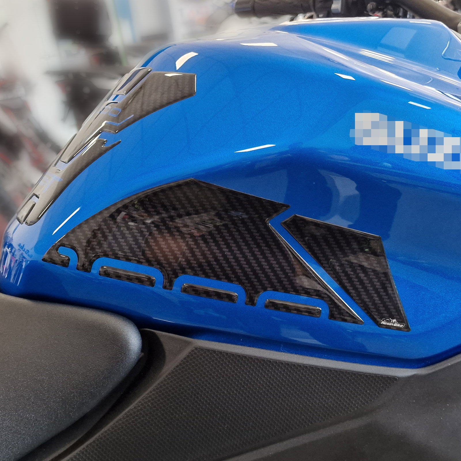 Resin Bike 3D Motorcycle Stickers - Tank Sides | Suzuki GSX-S1000 GT/GT+ 2022>2025 - Pyramid Motorcycle Accessories