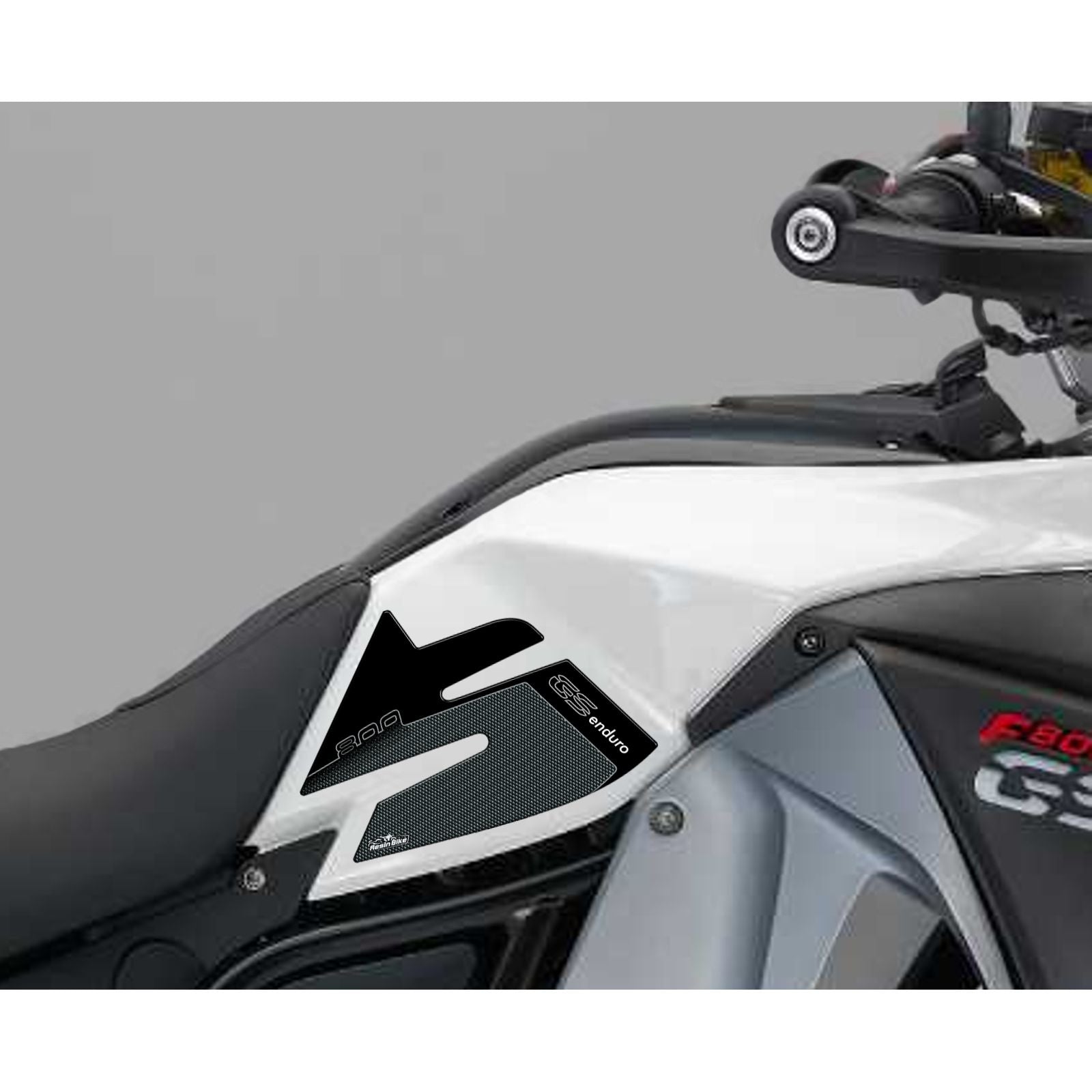 Resin Bike 3D Motorcycle Stickers - Tank Sides | BMW F 800 GS 2013>2018 - Pyramid Motorcycle Accessories