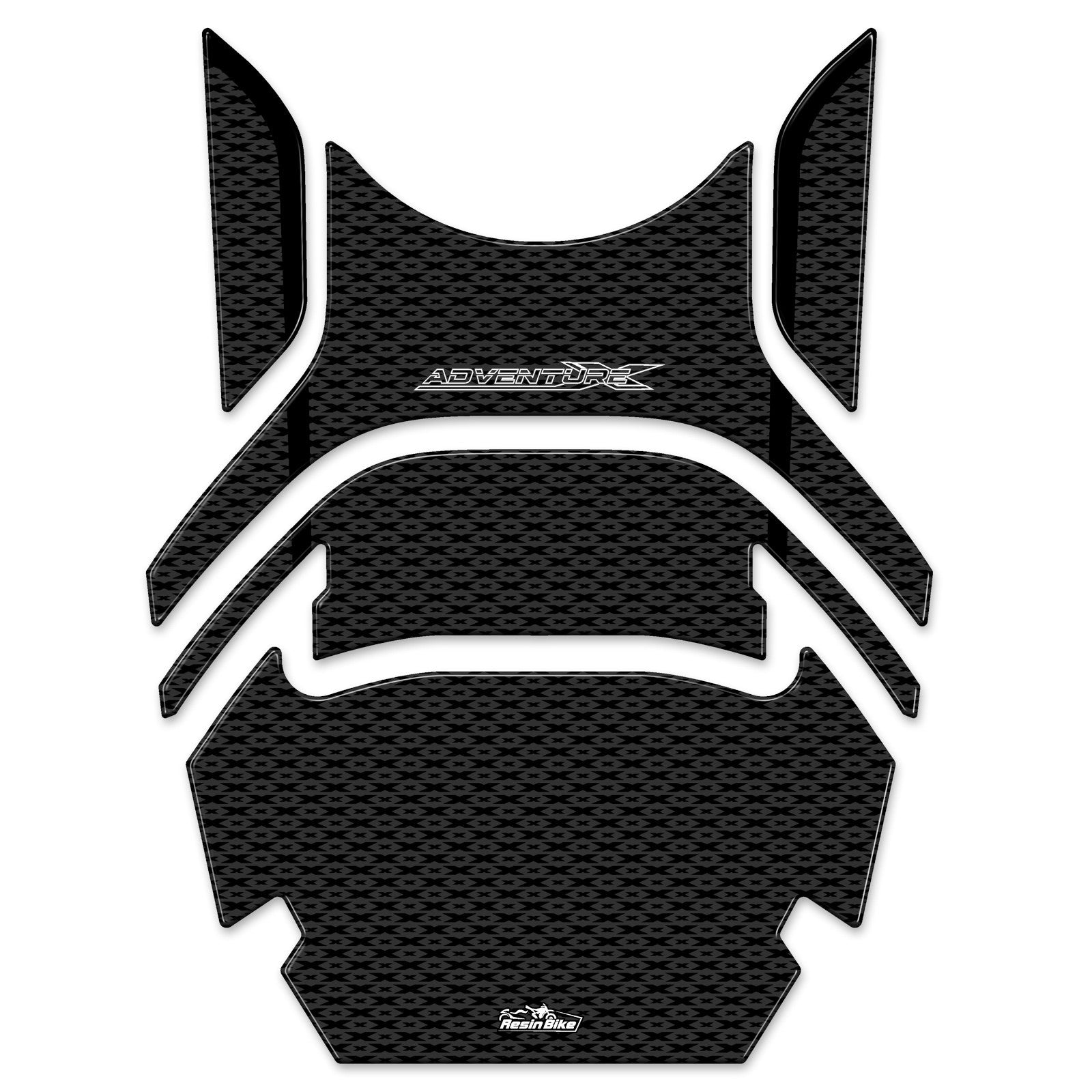 Resin Bike 3D Motorcycle Stickers - Tank Pad | Honda CB 500 X 2022>2023 RB-1000466300002 - Pyramid Motorcycle Accessories