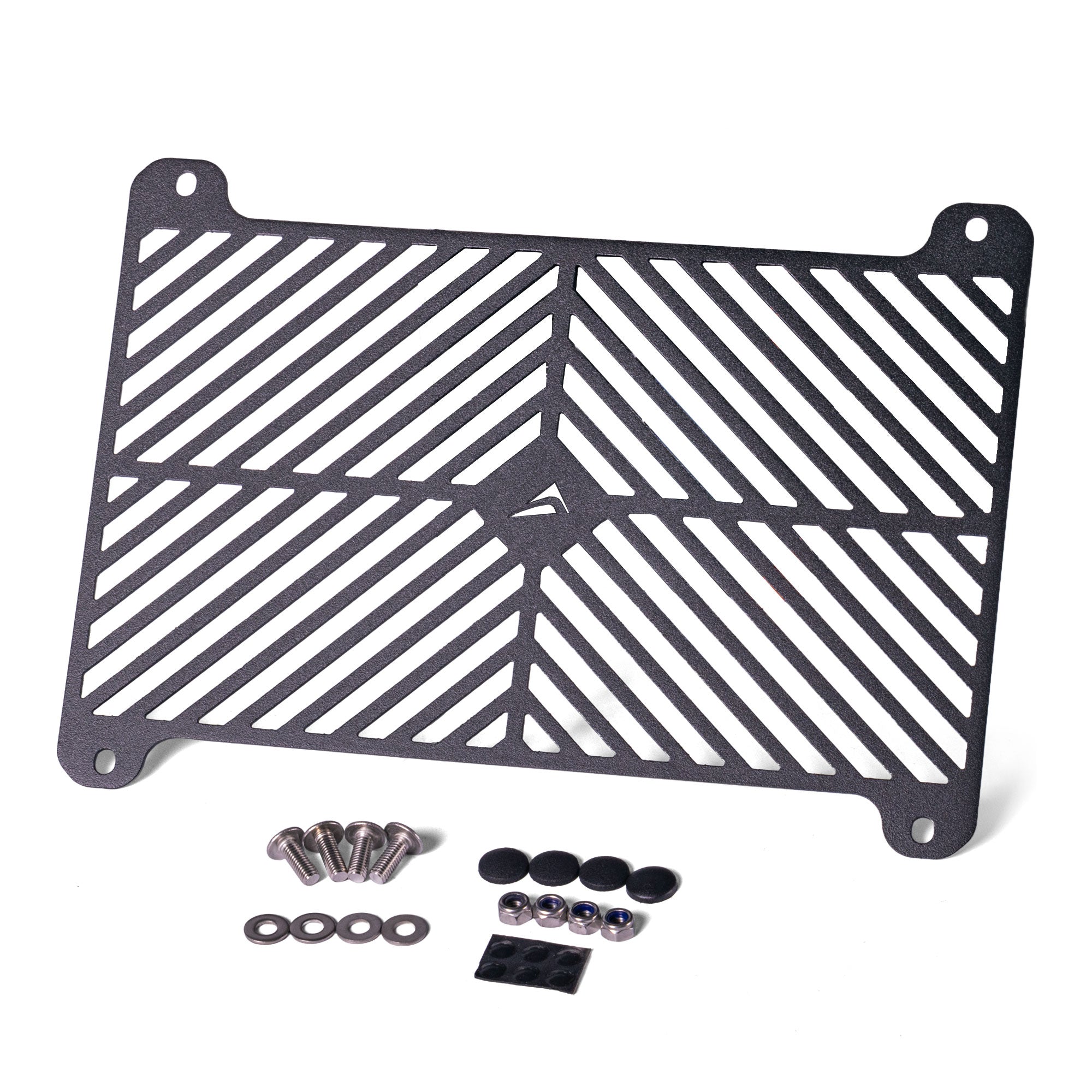 Pyramid Radiator Guard | Matte Black | Kawasaki Eliminator 500 2024>Current - Pyramid Motorcycle Accessories