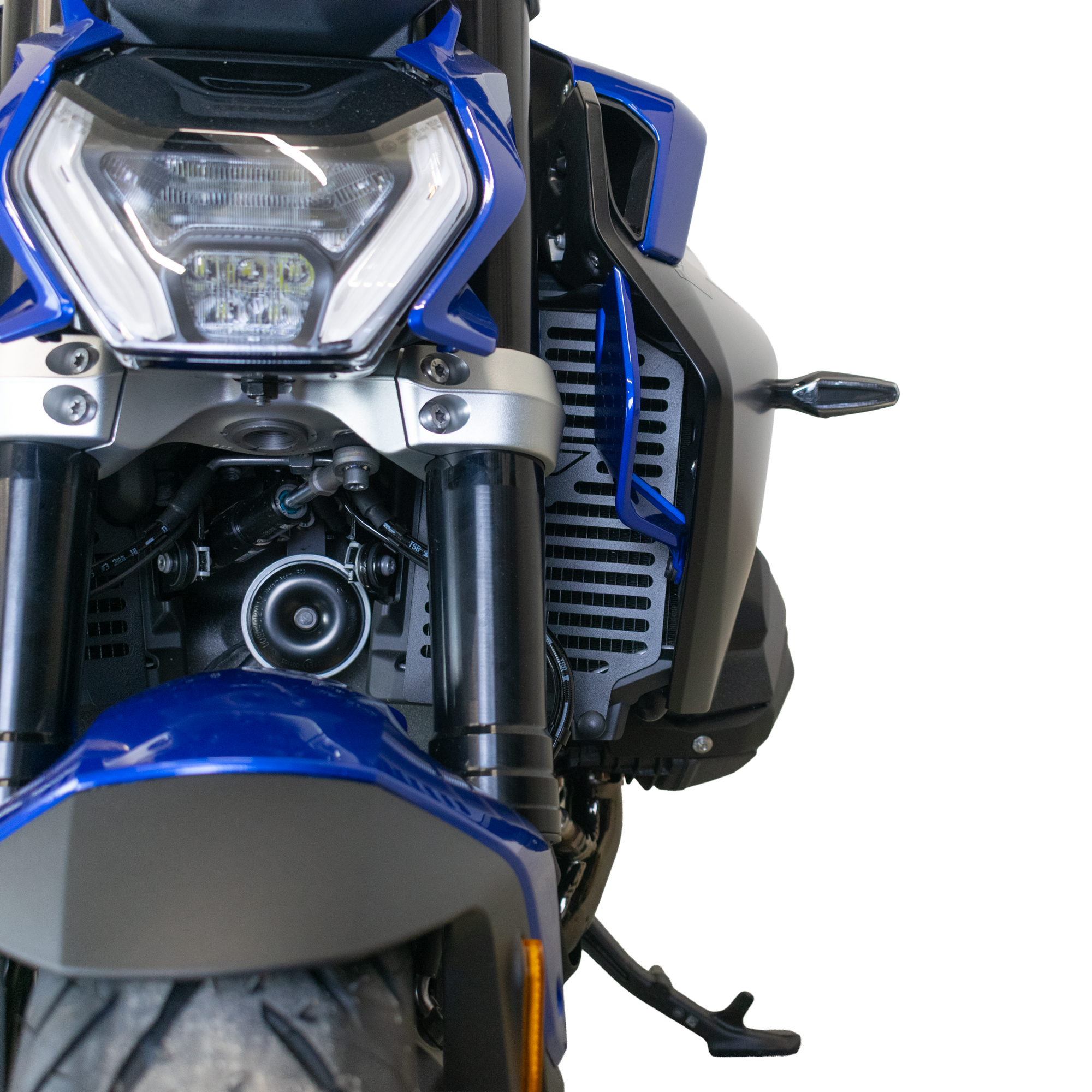 Pyramid Radiator Guard | Matte Black | BMW R 1300 R 2025>Current - Pyramid Motorcycle Accessories