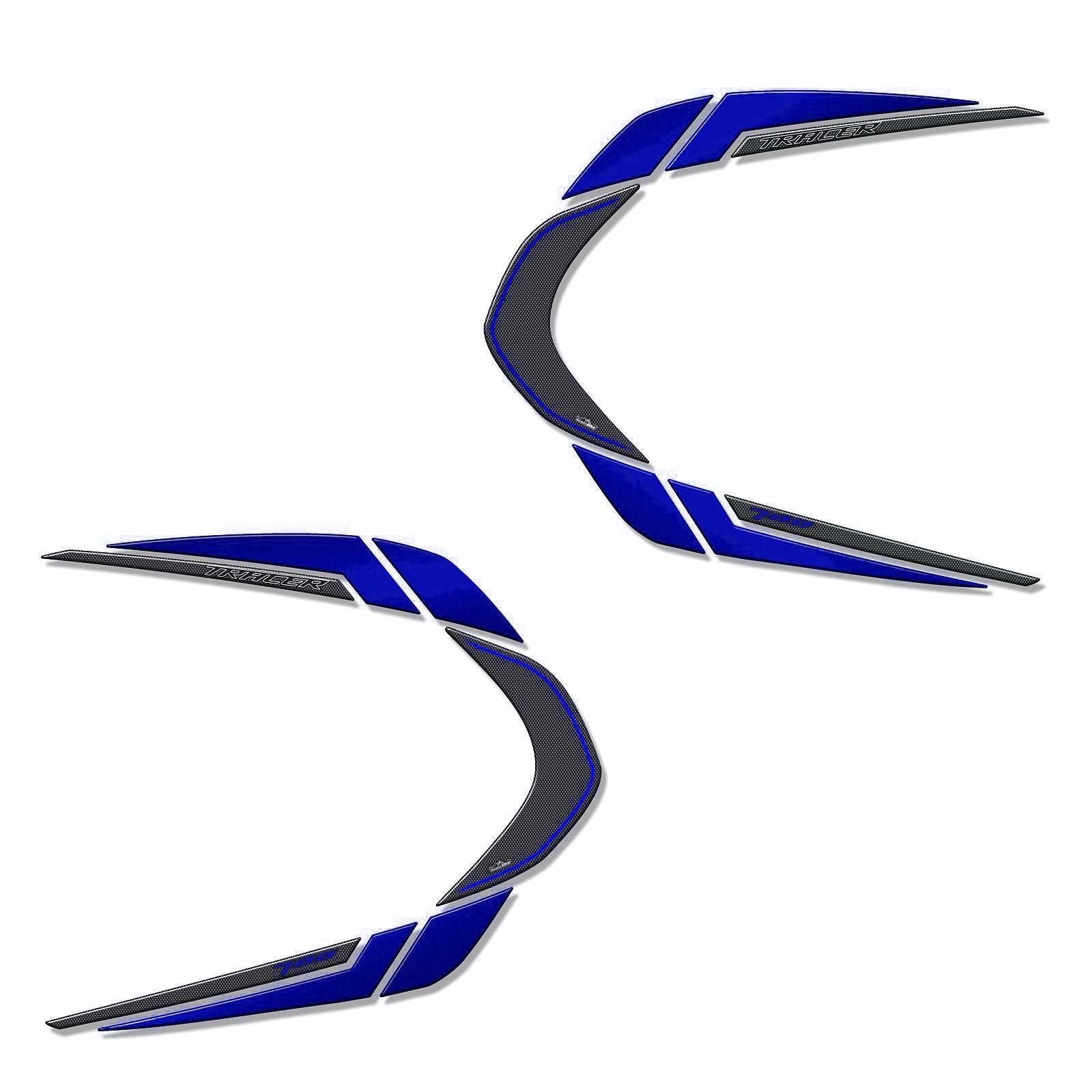 Resin Bike 3D Motorcycle Stickers - Panniers | Yamaha Tracer 700 2016>2020 RB-1000139600002 - Pyramid Motorcycle Accessories