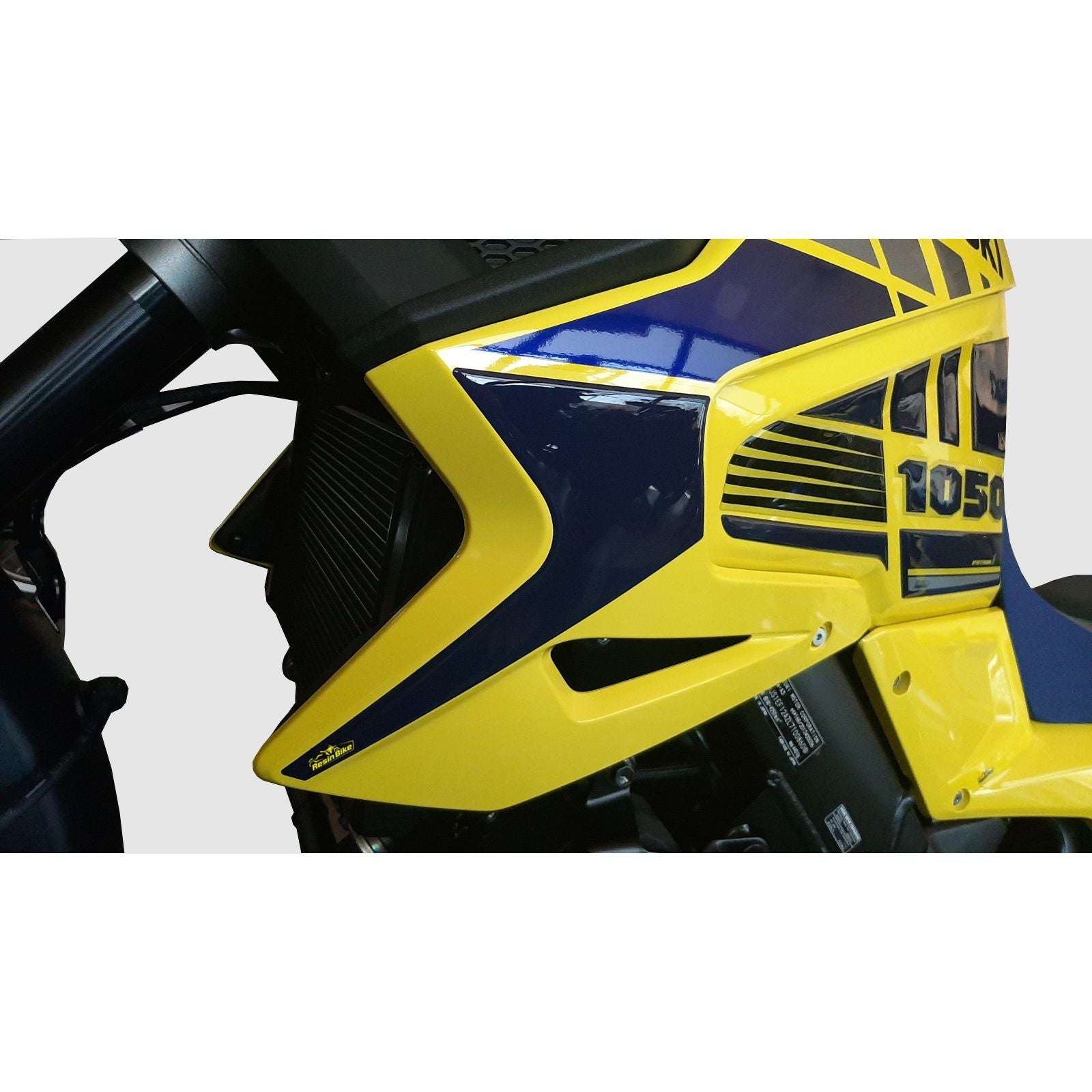 Resin Bike 3D Motorcycle Stickers - Tank Sides | Suzuki V-Strom 1050 / 1050XT 2020>2023 RB-1000138900004 - Pyramid Motorcycle Accessories