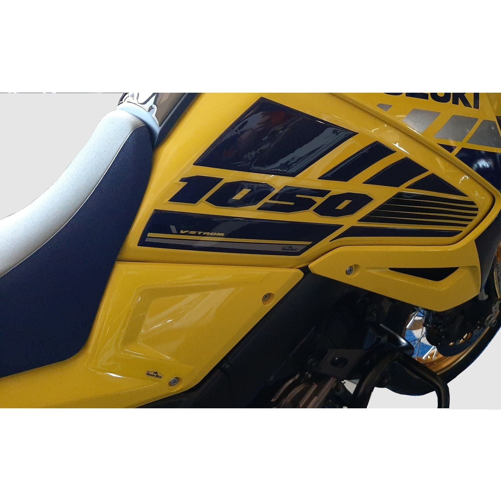 Resin Bike 3D Motorcycle Stickers - Tank Sides | Suzuki V-Strom 1050 / 1050XT 2020>2023 RB-1000139000000 - Pyramid Motorcycle Accessories