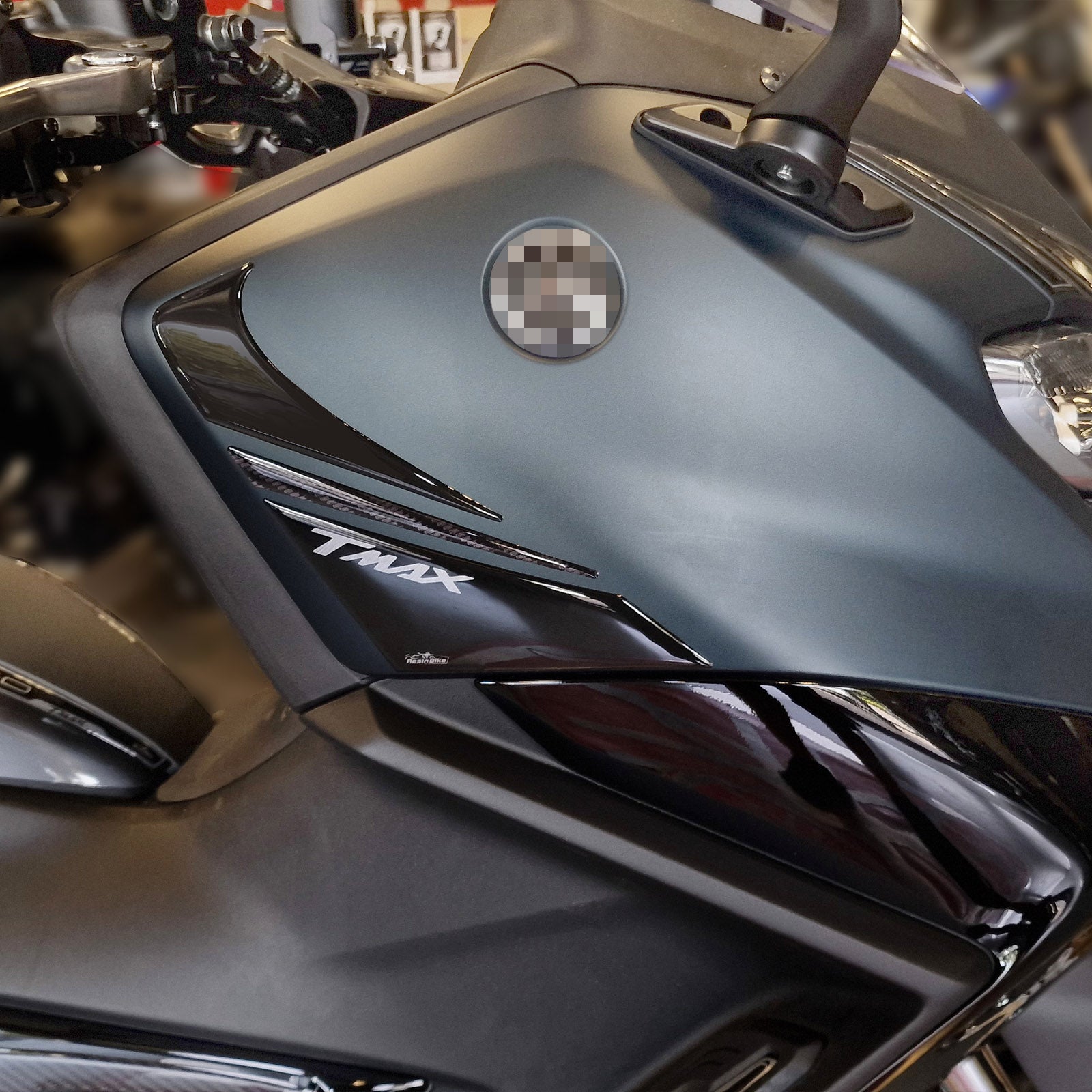 Resin Bike 3D Motorcycle Stickers - Side Panels | Yamaha TMAX 560 2022>2024 RB-1000469200002 - Pyramid Motorcycle Accessories