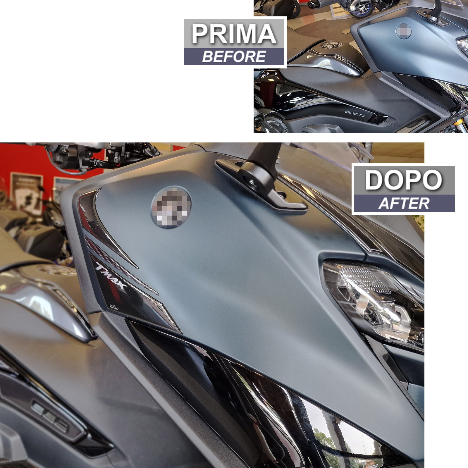 Resin Bike 3D Motorcycle Stickers - Side Panels | Yamaha TMAX 560 2022>2024 RB-1000469200002 - Pyramid Motorcycle Accessories