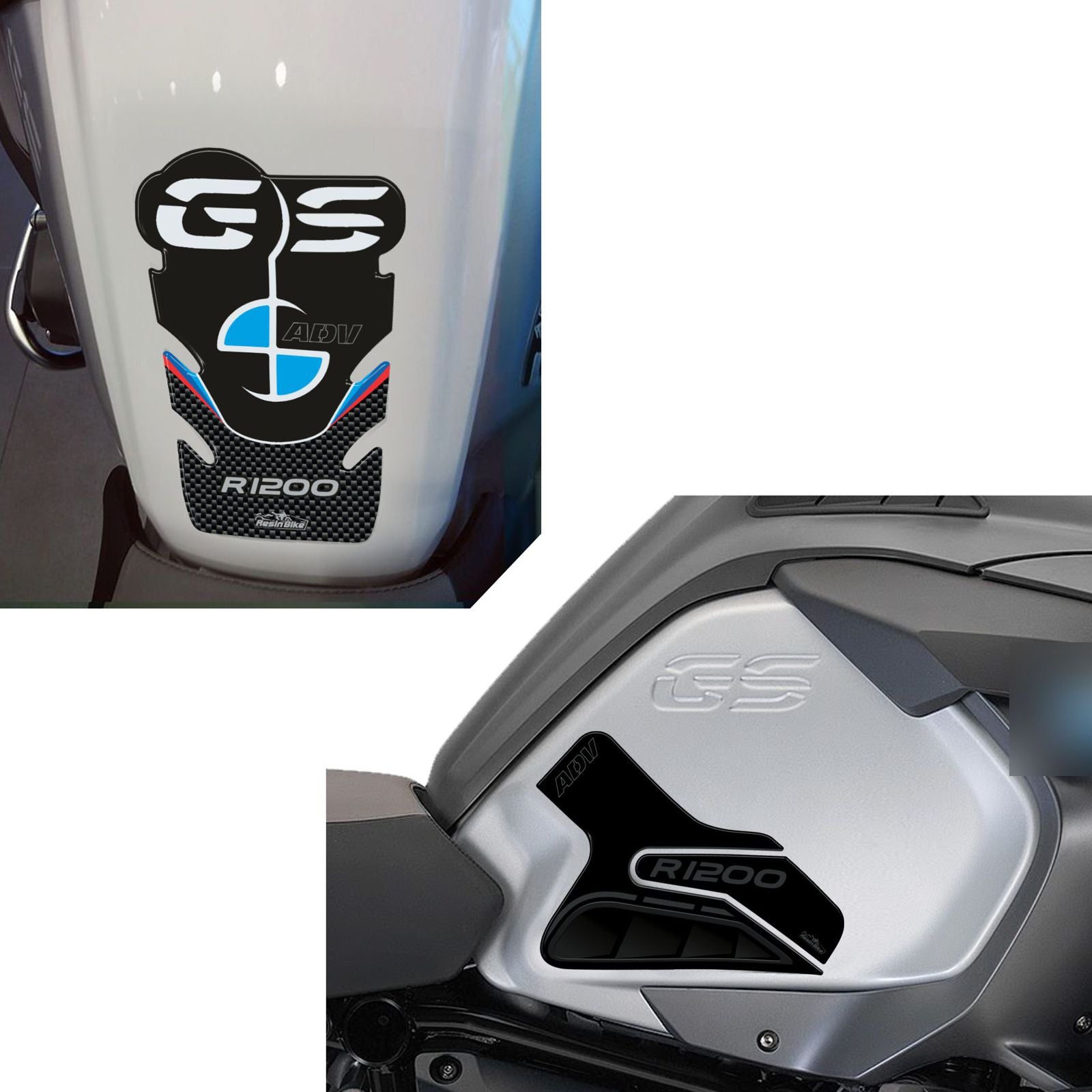 Resin Bike 3D Motorcycle Stickers - Full Kit | BMW R 1200 GS Adventure 2013>2016 - Pyramid Motorcycle Accessories