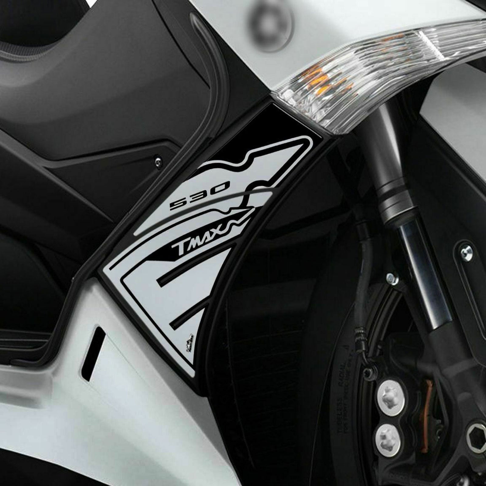 Resin Bike 3D Motorcycle Stickers - Tank Sides | Yamaha TMAX 530 2012>2016 RB-B07485B3 - Pyramid Motorcycle Accessories
