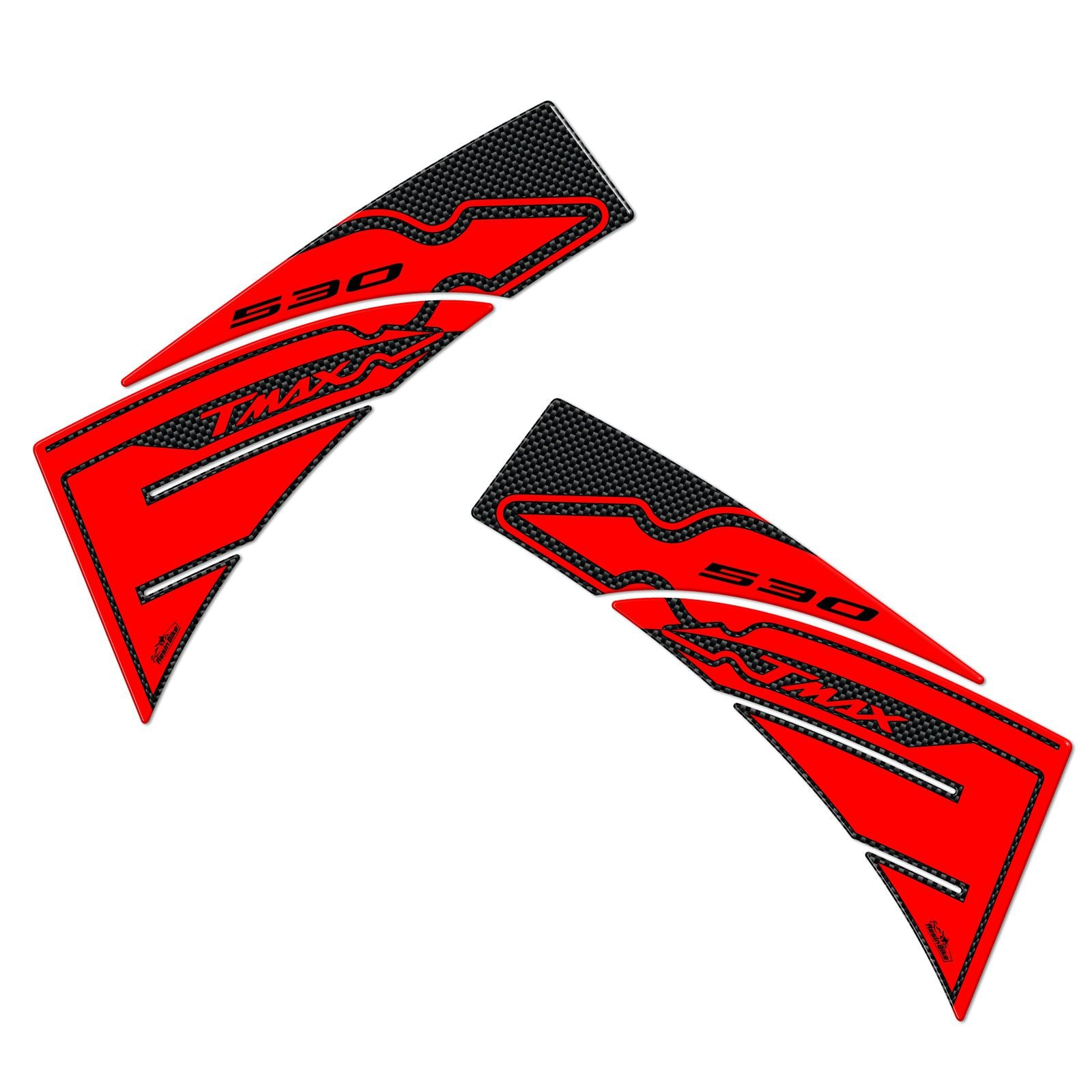Resin Bike 3D Motorcycle Stickers - Tank Sides | Yamaha TMAX 530 2012>2016 RB-BK541413 - Pyramid Motorcycle Accessories