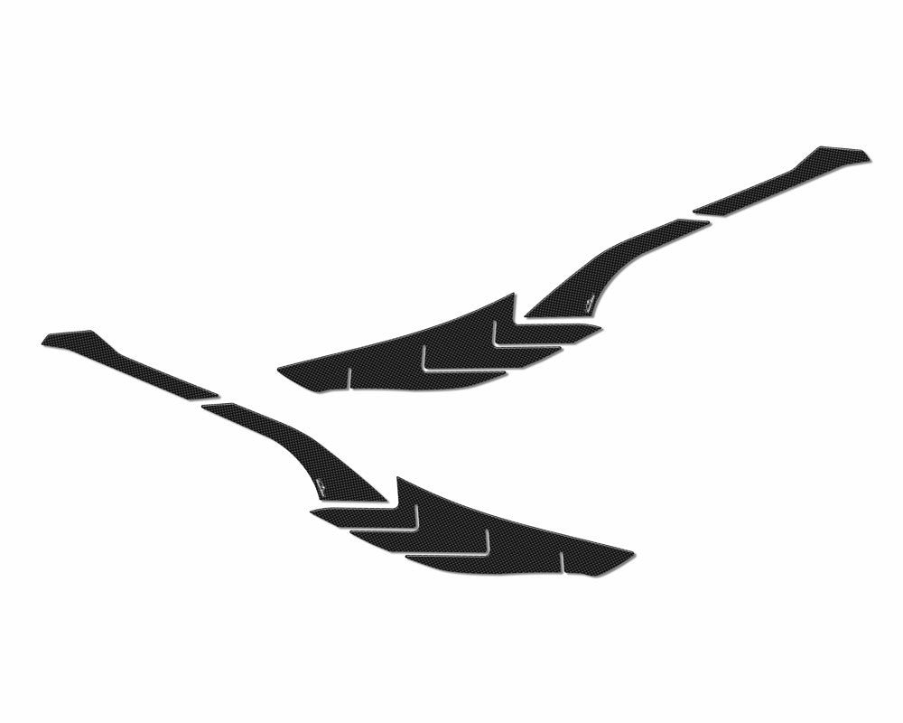 Resin Bike 3D Motorcycle Stickers - Passenger Handles | Yamaha TMAX 530 2017>2019 RB-20964054 - Pyramid Motorcycle Accessories
