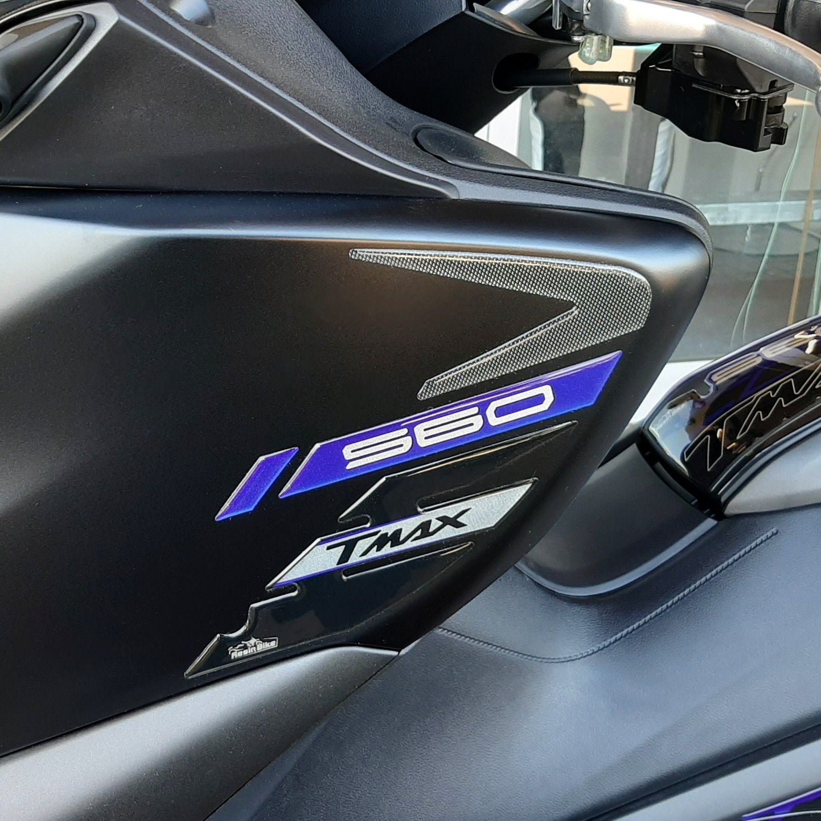 Resin Bike 3D Motorcycle Stickers - Side Panels | Yamaha TMAX 560 2021>2021 RB-1000140600008 - Pyramid Motorcycle Accessories
