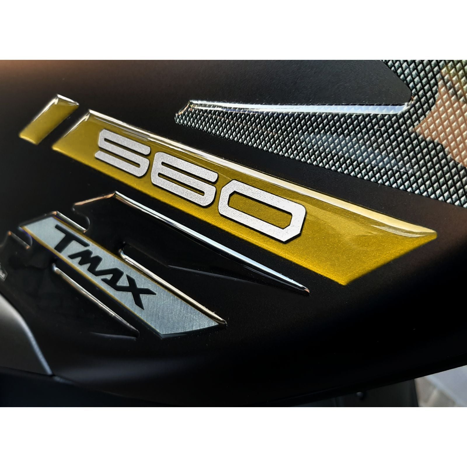 Resin Bike 3D Motorcycle Stickers - Side Panels | Yamaha TMAX 560 2021>2021 RB-1000142400002 - Pyramid Motorcycle Accessories