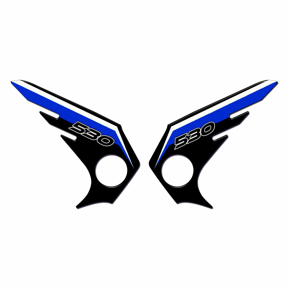 Resin Bike 3D Motorcycle Stickers - Tank Sides | Yamaha TMAX 530 2017>2019 RB-44027711 - Pyramid Motorcycle Accessories