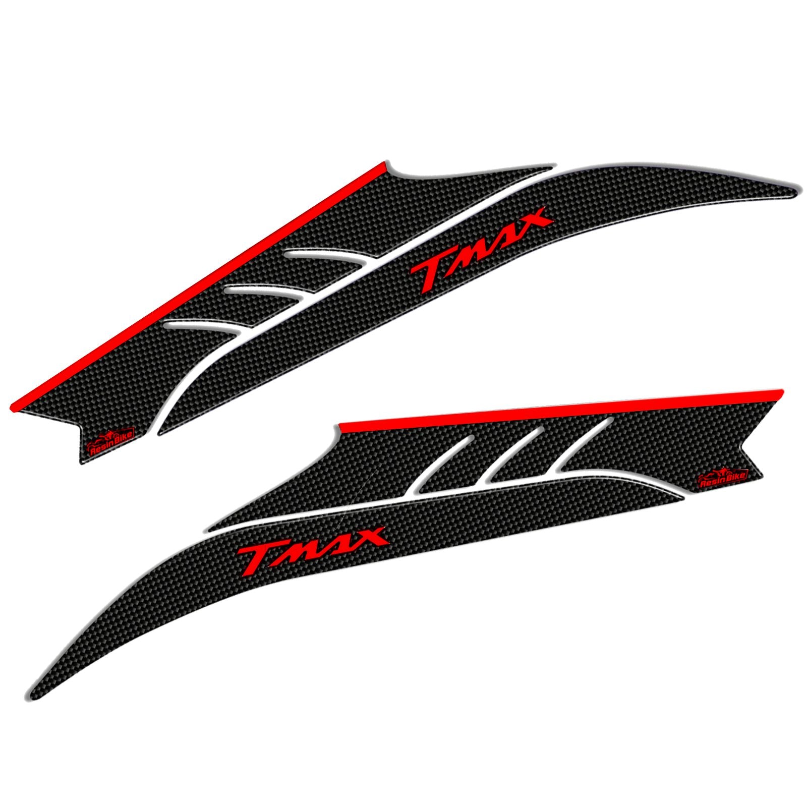 Resin Bike 3D Motorcycle Stickers - Tank Sides | Yamaha TMAX 530 2012>2016 RB-BJ181608 - Pyramid Motorcycle Accessories