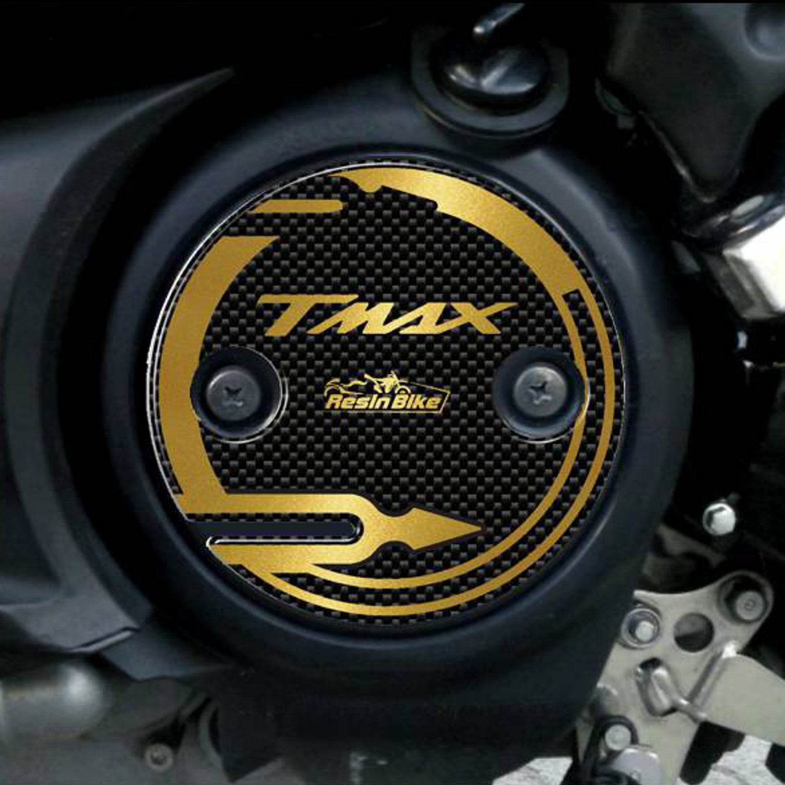 Resin Bike 3D Motorcycle Stickers - Variator Cover | Yamaha TMAX 500 / 530 2010>2016 RB-B09B5215 - Pyramid Motorcycle Accessories