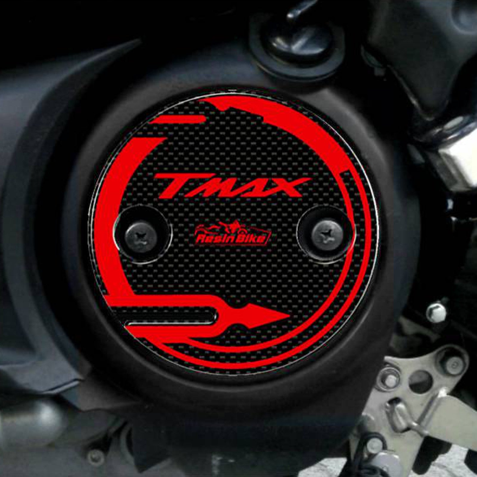 Resin Bike 3D Motorcycle Stickers - Variator Cover | Yamaha TMAX 500 / 530 2010>2016 RB-B72383X7 - Pyramid Motorcycle Accessories