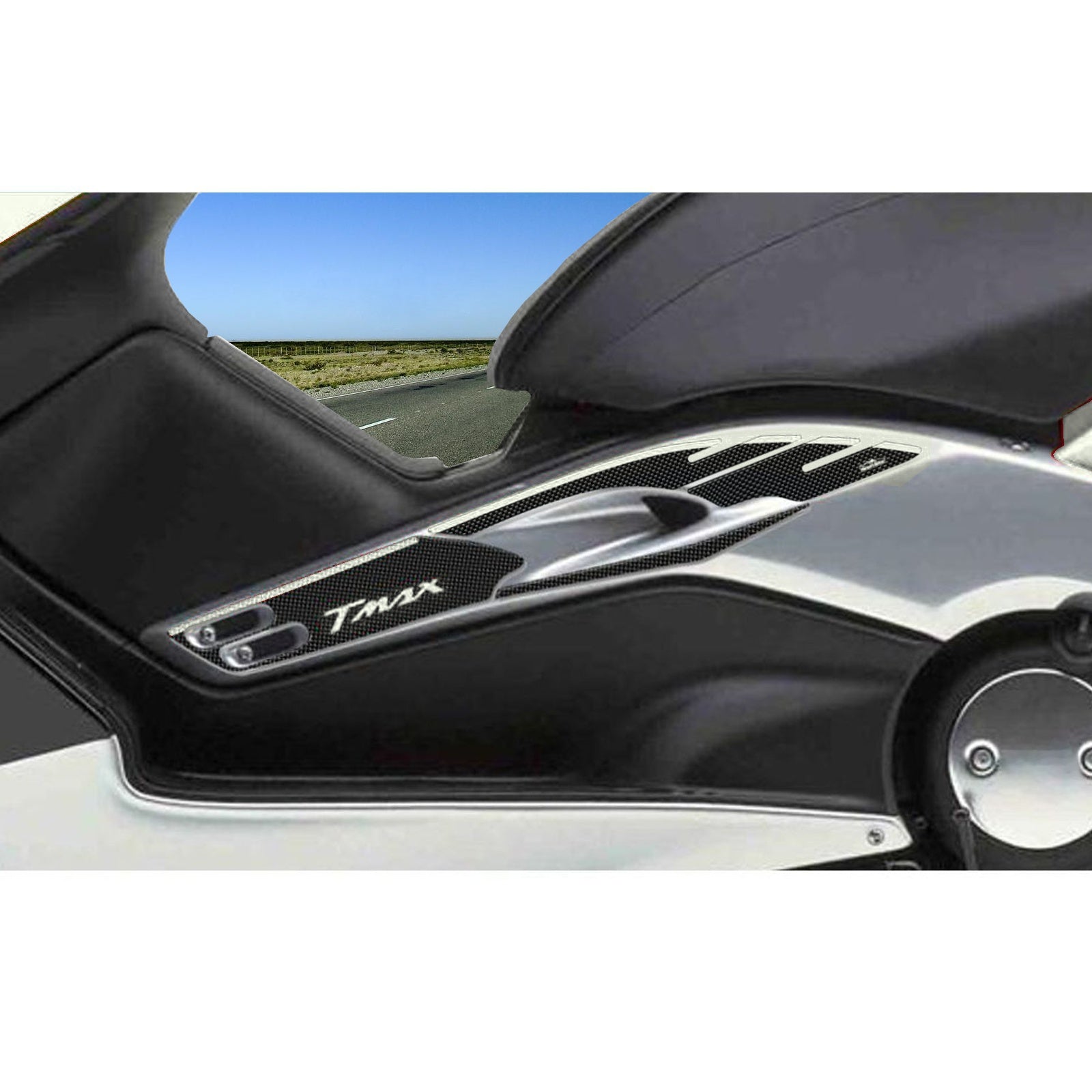 Resin Bike 3D Motorcycle Stickers - Tank Sides | Yamaha TMAX 500 2001>2007 RB-B76082Z4 - Pyramid Motorcycle Accessories