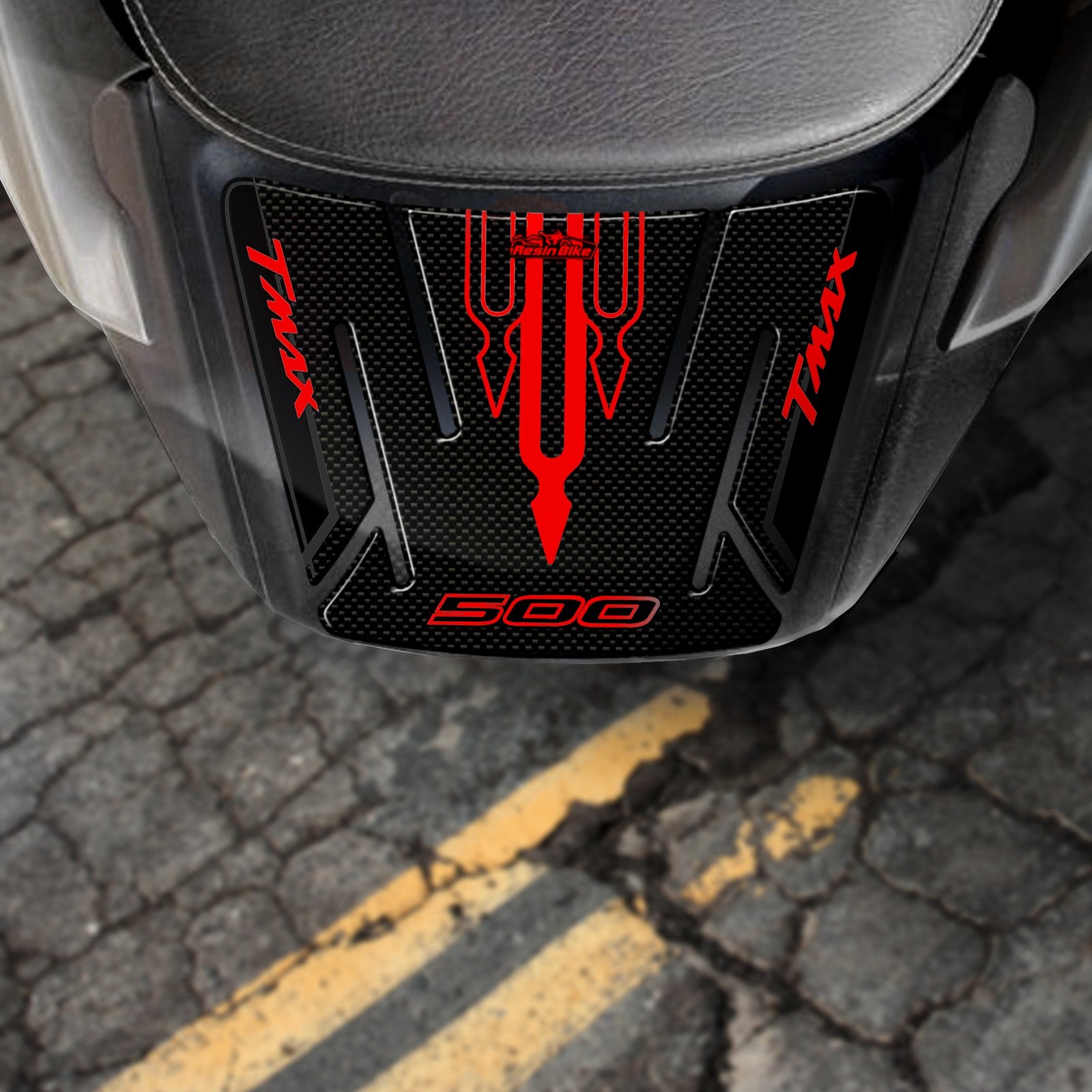 Resin Bike 3D Motorcycle Stickers - Tail Section | Yamaha TMAX 500 2001>2007 RB-B80510I2 - Pyramid Motorcycle Accessories
