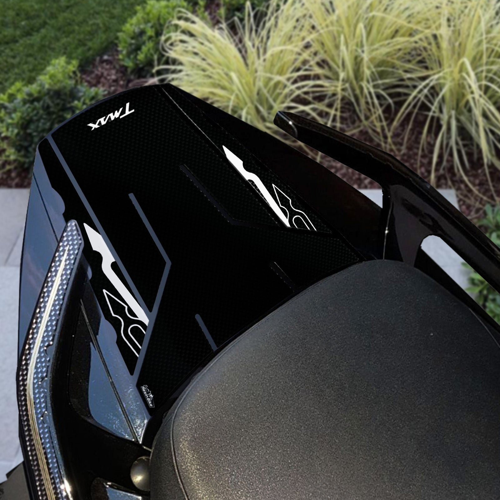 Resin Bike 3D Motorcycle Stickers - Tail Section | Yamaha TMAX 500 2008>2011 RB-B092D962 - Pyramid Motorcycle Accessories