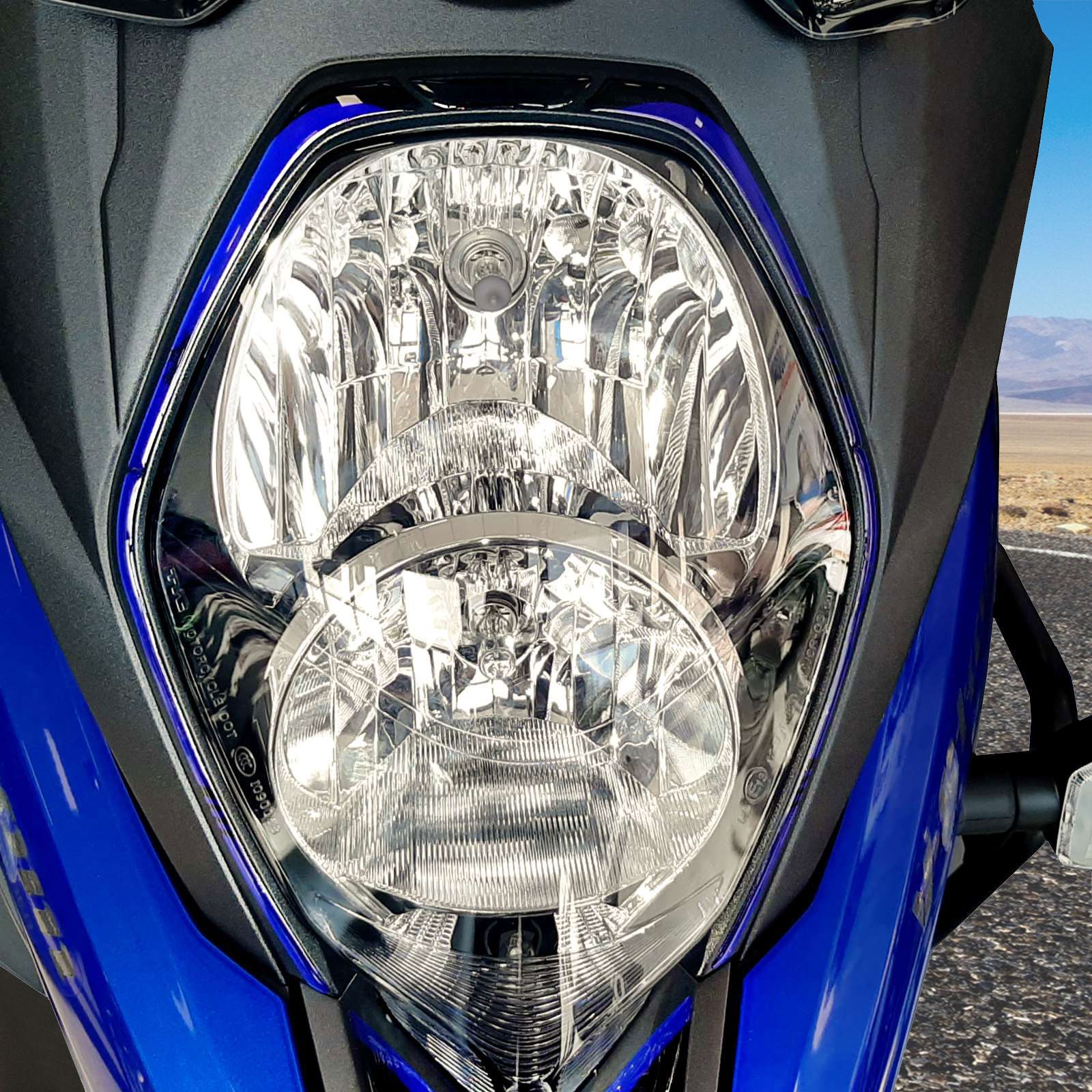 Resin Bike 3D Motorcycle Stickers - Headlight | Suzuki V-Strom 650XT 2017>2023 RB-1000148300009 - Pyramid Motorcycle Accessories