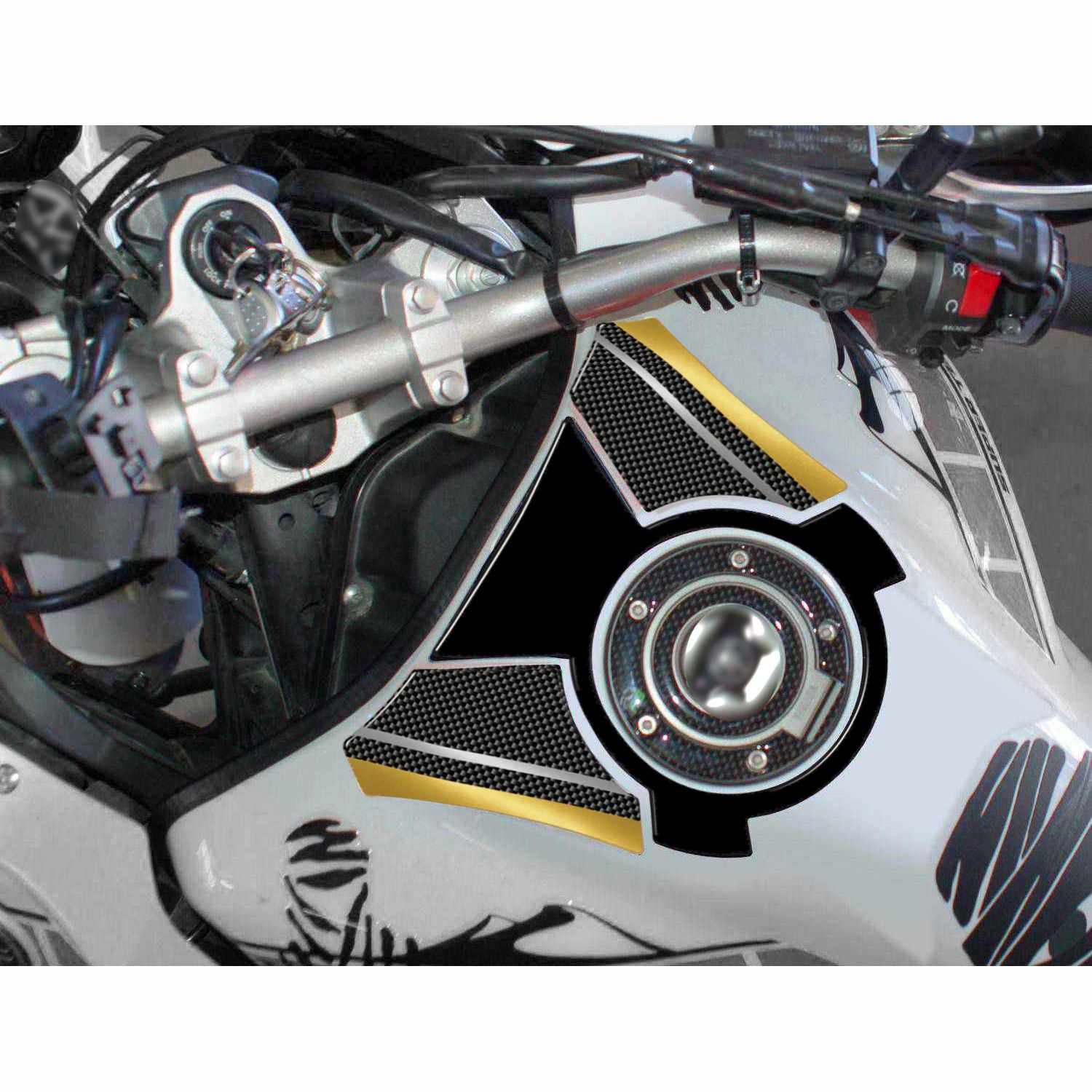 Resin Bike 3D Motorcycle Stickers - Fuel Cap | Yamaha XT 1200 Z Super Tenere 2010>2020 - Pyramid Motorcycle Accessories