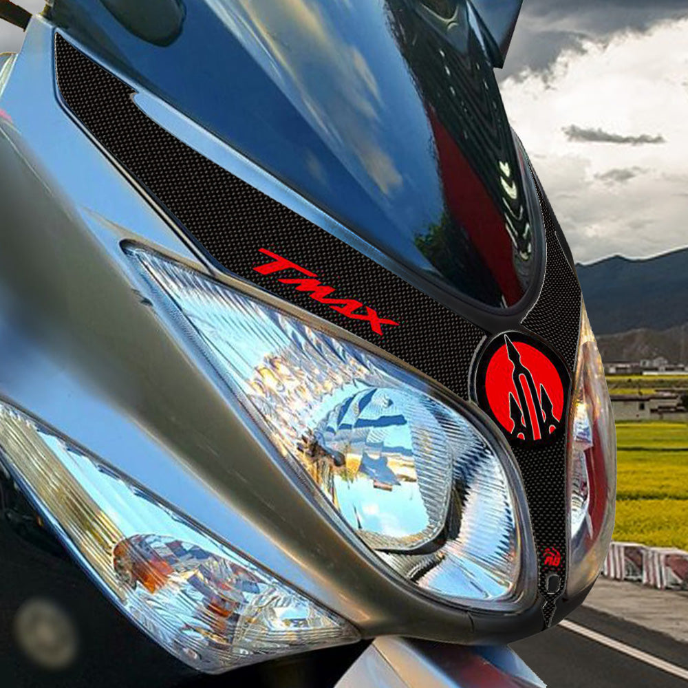 Resin Bike 3D Motorcycle Stickers - Frontal Area | Yamaha TMAX 500 2008>2011 RB-B068D356 - Pyramid Motorcycle Accessories