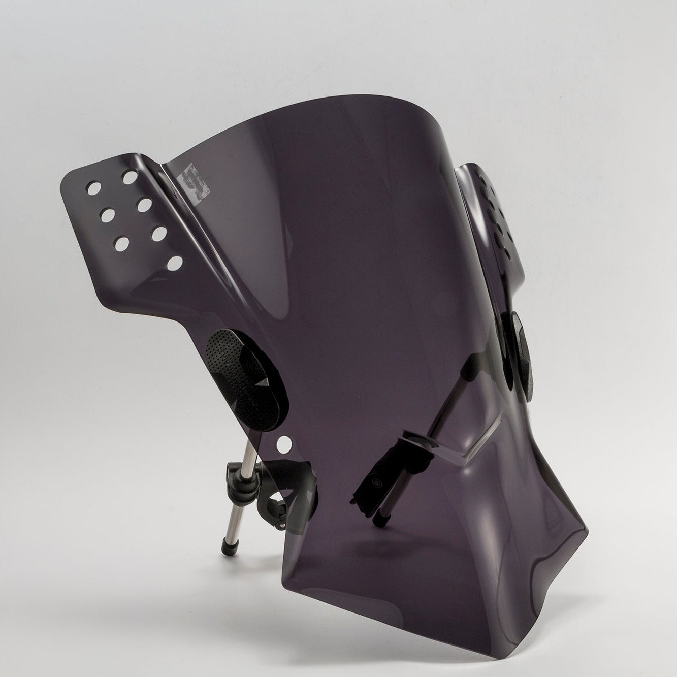 Puig Rafale Universal Handlebar Mounted Screen | Dark Smoke - Pyramid Motorcycle Accessories