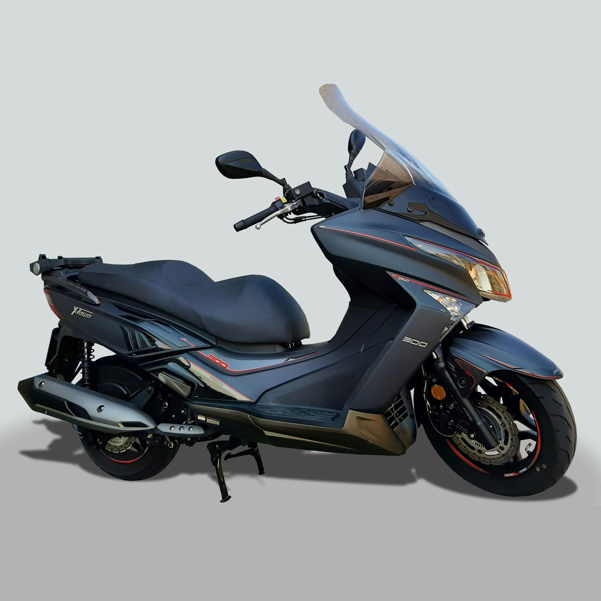 Resin Bike 3D Motorcycle Stickers - Tank Kit | Kymco X-Town 300i 2020>Current - Pyramid Motorcycle Accessories