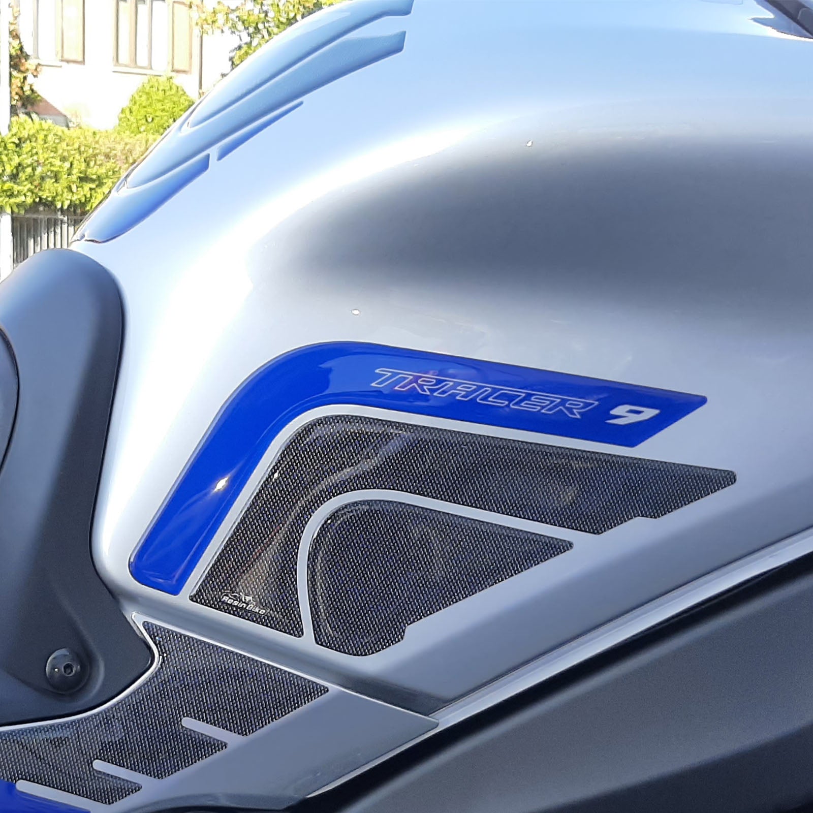 Resin Bike 3D Motorcycle Stickers - Tank Sides | Yamaha Tracer 9 2021>Current RB-1000445700007 - Pyramid Motorcycle Accessories
