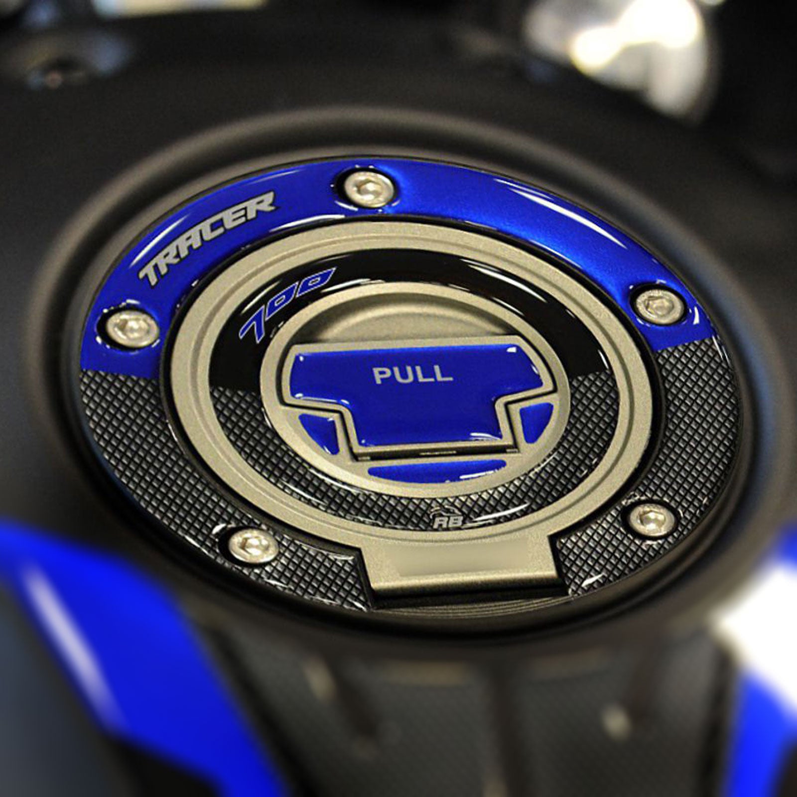 Resin Bike 3D Motorcycle Stickers - Fuel Cap | Yamaha Tracer 700 2016>Current - Pyramid Motorcycle Accessories
