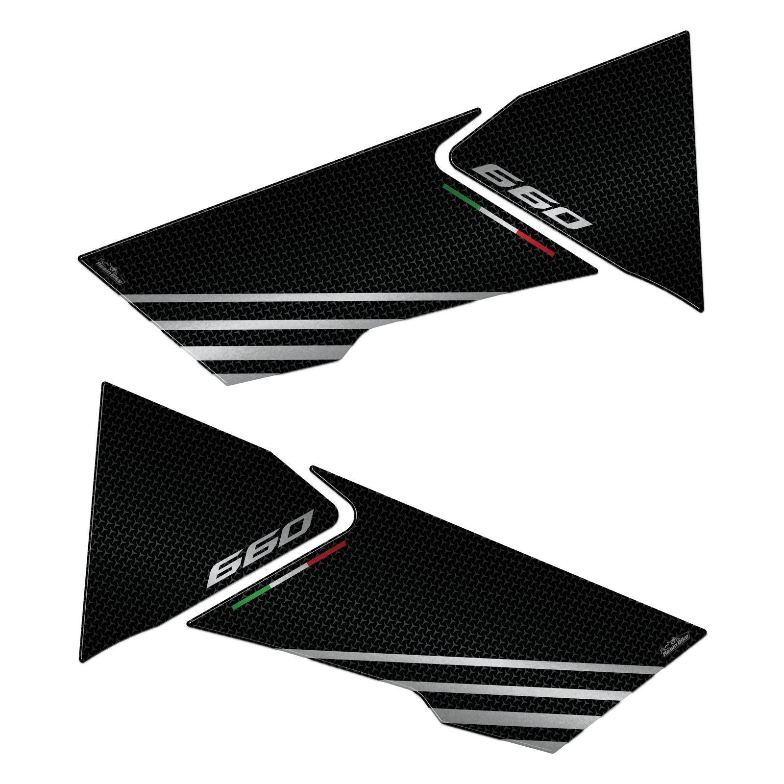 Resin Bike 3D Motorcycle Stickers - Tank Sides | Aprilia Tuareg 660 2022>2026 RB-1000479600007 - Pyramid Motorcycle Accessories