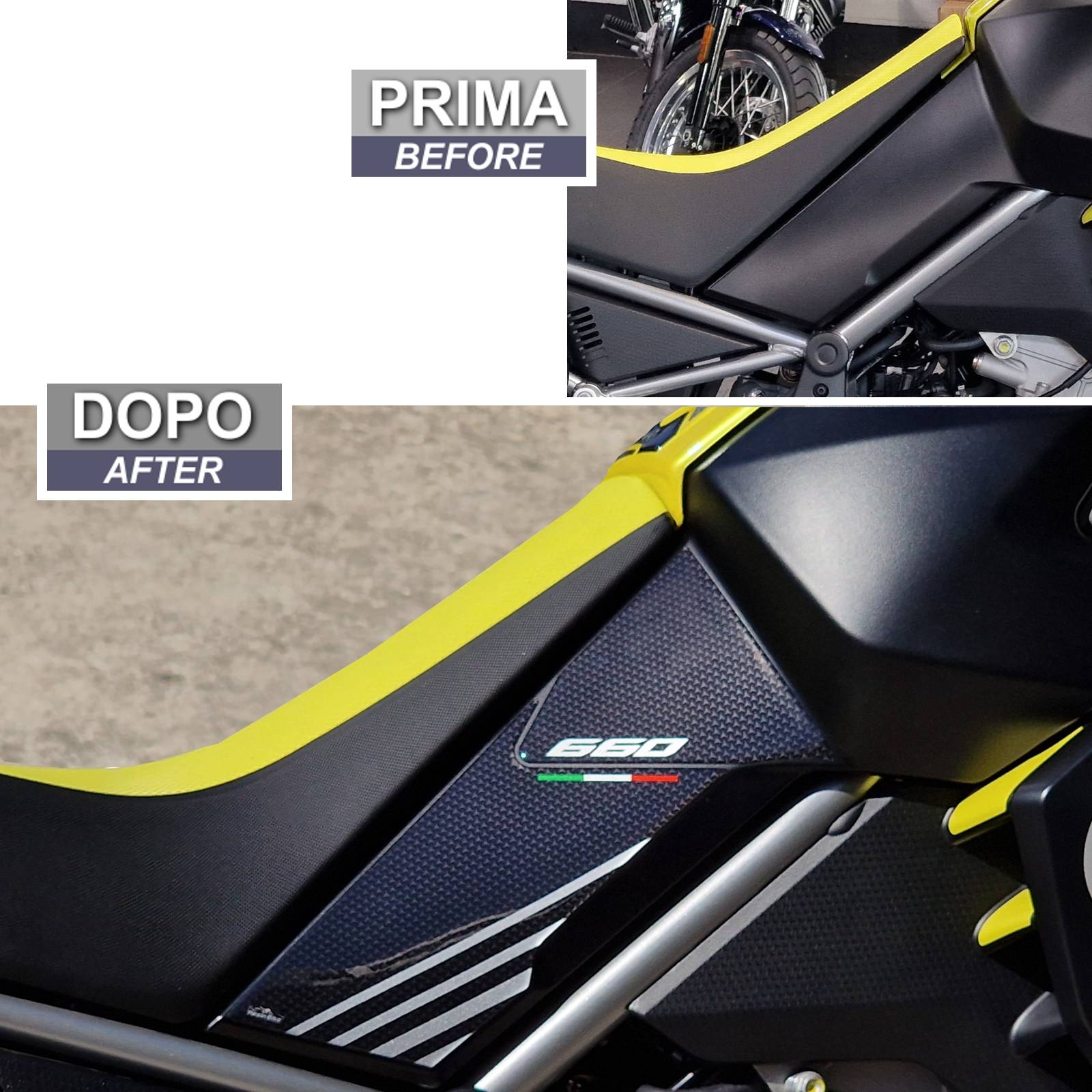 Resin Bike 3D Motorcycle Stickers - Tank Sides | Aprilia Tuareg 660 2022>2026 RB-1000479600007 - Pyramid Motorcycle Accessories