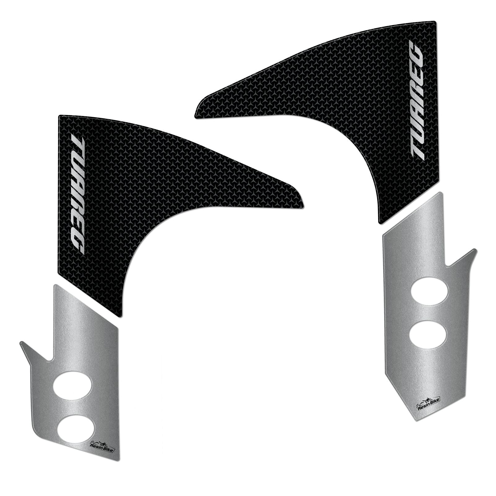 Resin Bike 3D Motorcycle Stickers - Side Panels | Aprilia Tuareg 660 2022>2026 - Pyramid Motorcycle Accessories