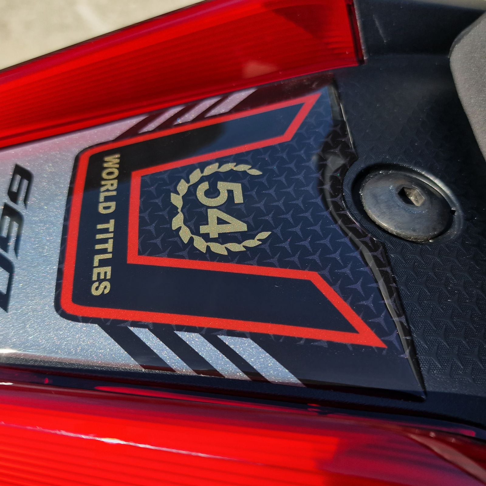 Resin Bike 3D Motorcycle Stickers - Tail Section | Aprilia Tuareg 660 2022>2025 - Pyramid Motorcycle Accessories