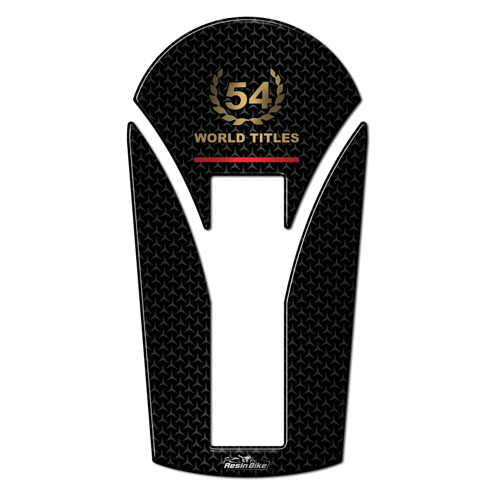 Resin Bike 3D Motorcycle Stickers - Footboard | Aprilia Tuareg 660 2022>2026 - Pyramid Motorcycle Accessories