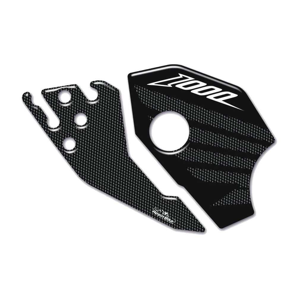 Resin Bike 3D Motorcycle Stickers - Heel Pads | Honda CRF 1000 L Africa Twin 2016>2020 RB-B54654R7 - Pyramid Motorcycle Accessories