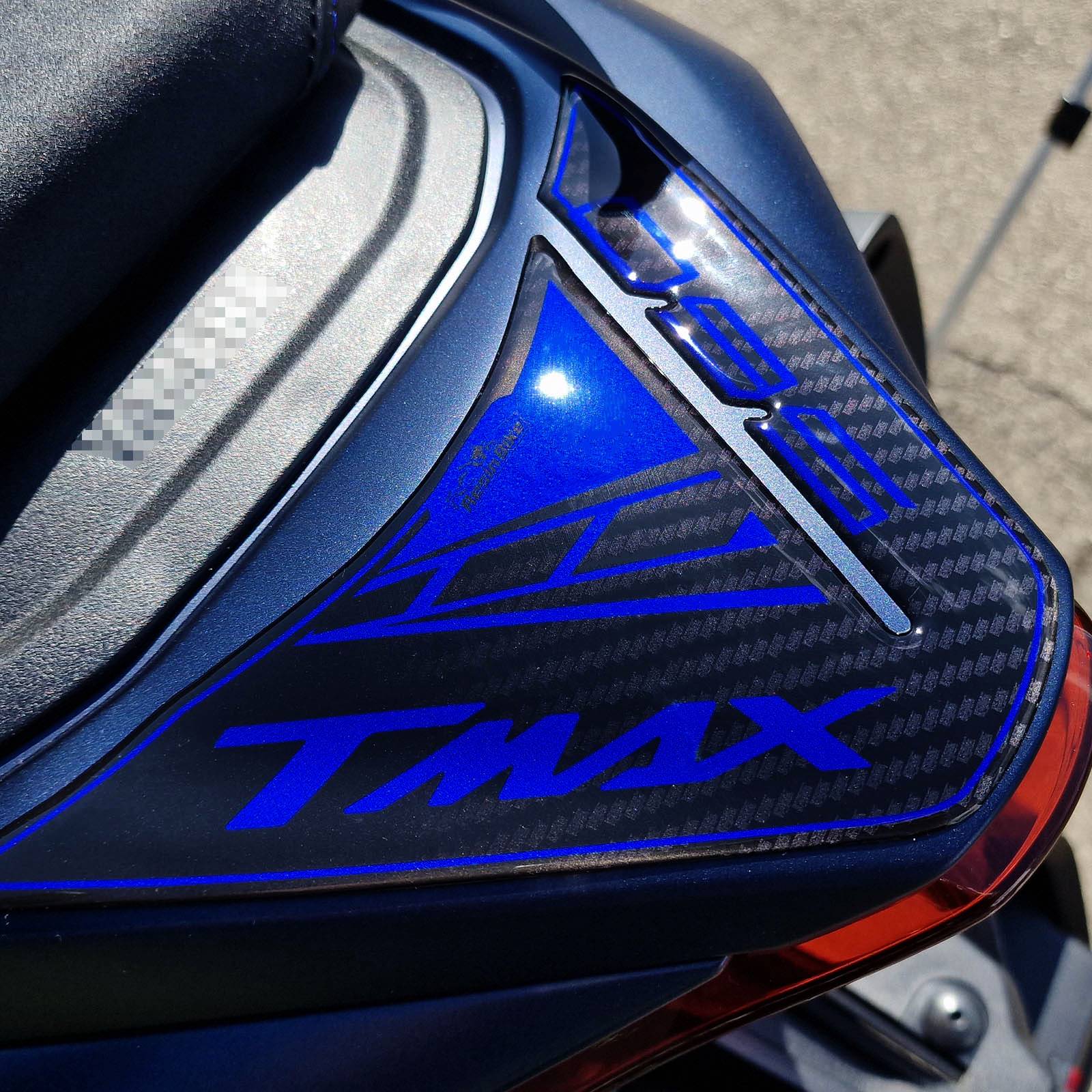 Resin Bike 3D Motorcycle Stickers - Tail Section | Yamaha TMAX 560 2022>2024 RB-1000480700000 - Pyramid Motorcycle Accessories