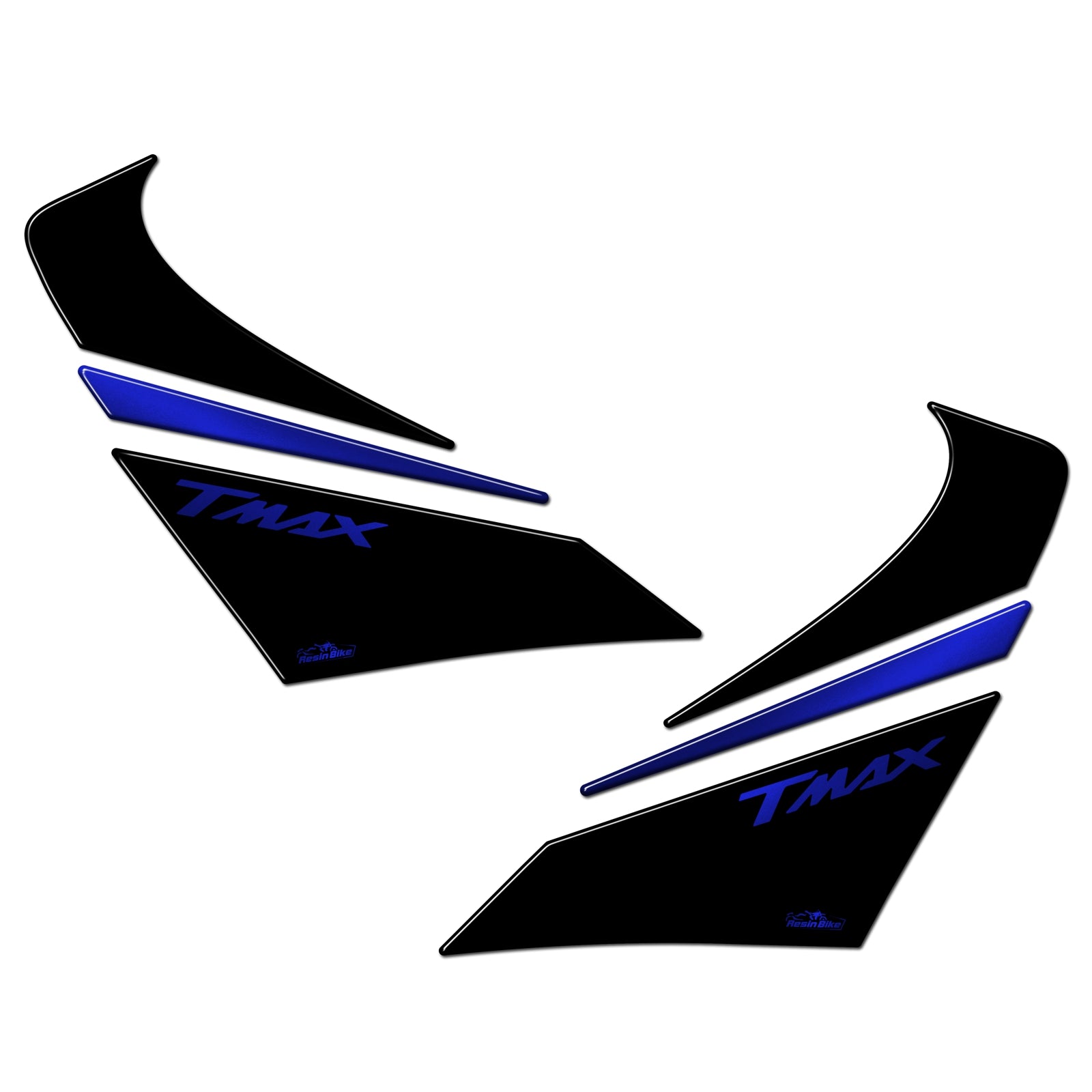 Resin Bike 3D Motorcycle Stickers - Side Panels | Yamaha TMAX 560 2022>2024 RB-1000481100007 - Pyramid Motorcycle Accessories