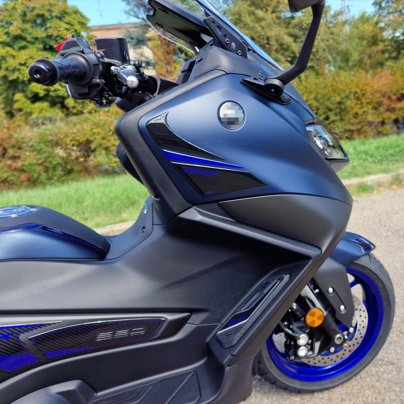 Resin Bike 3D Motorcycle Stickers - Side Panels | Yamaha TMAX 560 2022>2024 RB-1000481100007 - Pyramid Motorcycle Accessories