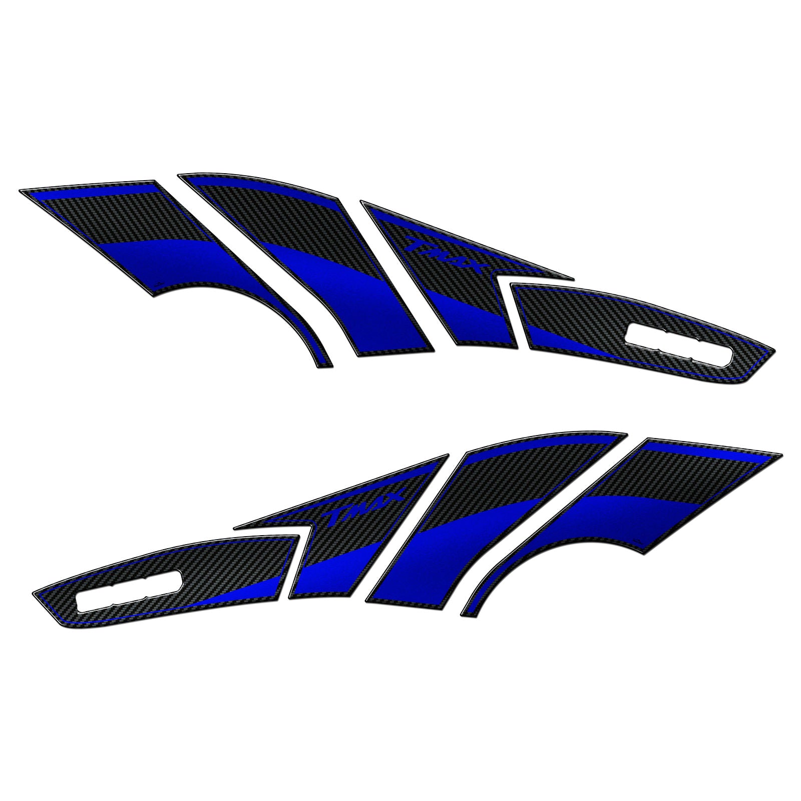 Resin Bike 3D Motorcycle Stickers - Tank Sides | Yamaha TMAX 560 2022>2024 RB-1000481400008 - Pyramid Motorcycle Accessories