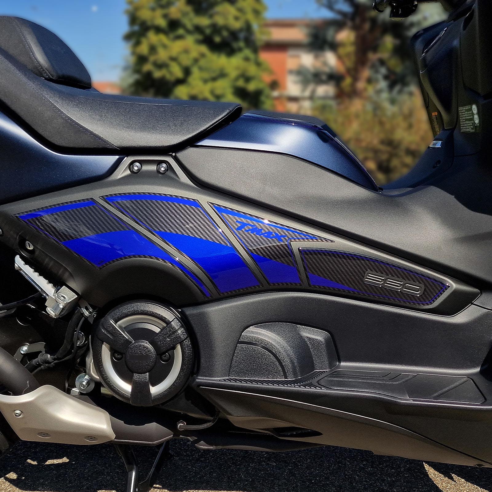 Resin Bike 3D Motorcycle Stickers - Tank Sides | Yamaha TMAX 560 2022>2024 RB-1000481400008 - Pyramid Motorcycle Accessories