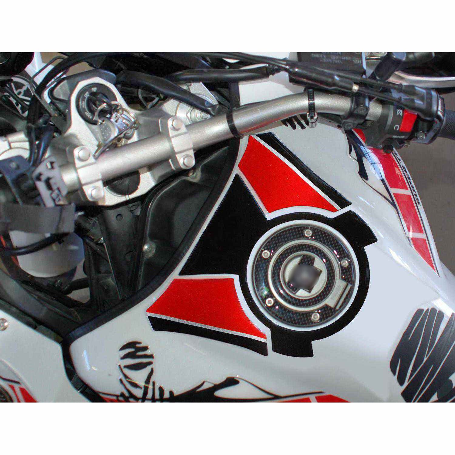 Resin Bike 3D Motorcycle Stickers - Fuel Cap | Yamaha XT 1200 Z Super Tenere 2010>2020 - Pyramid Motorcycle Accessories