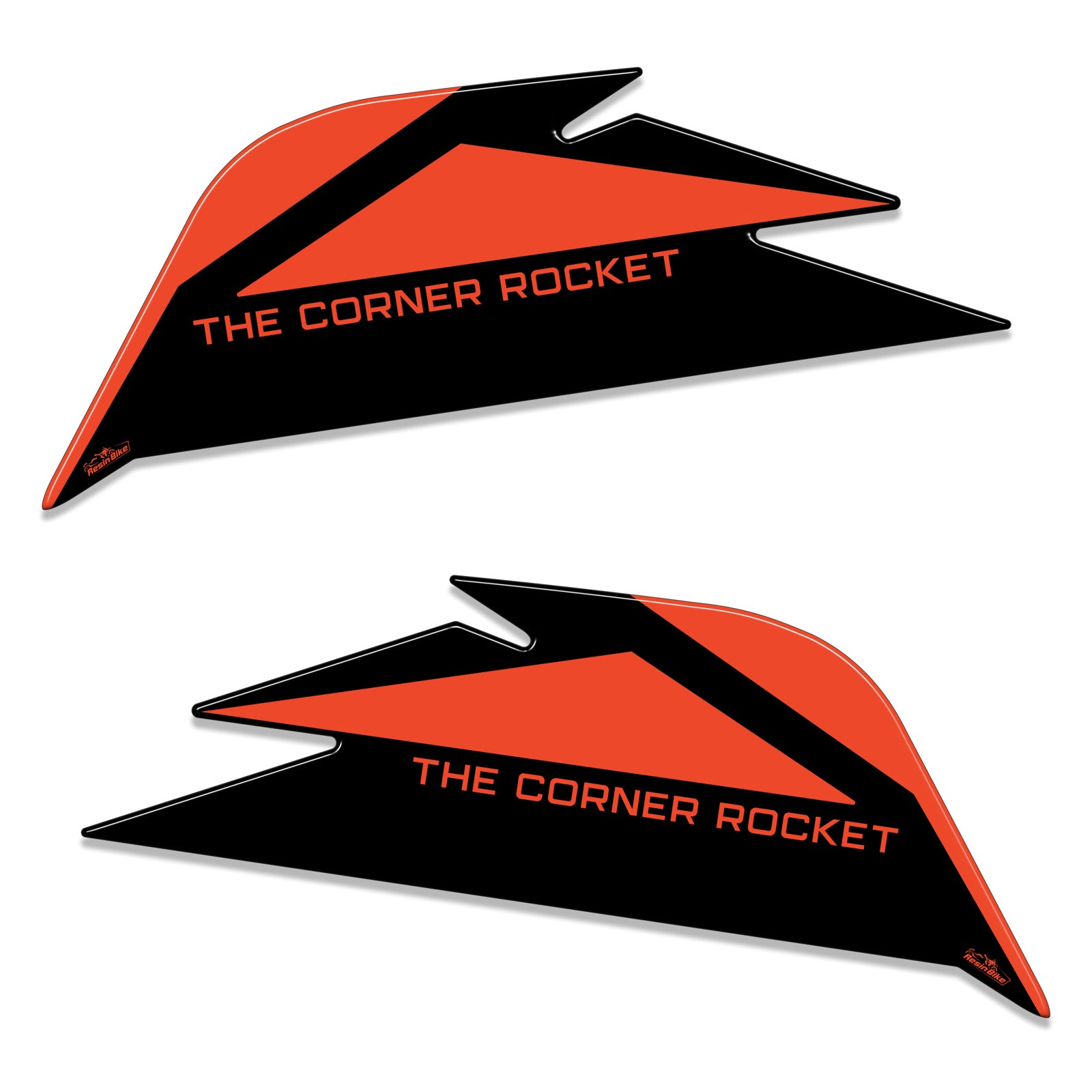 Resin Bike 3D Motorcycle Stickers - Tank Sides | KTM 390 Duke 2021>2023 RB-1000482600001 - Pyramid Motorcycle Accessories