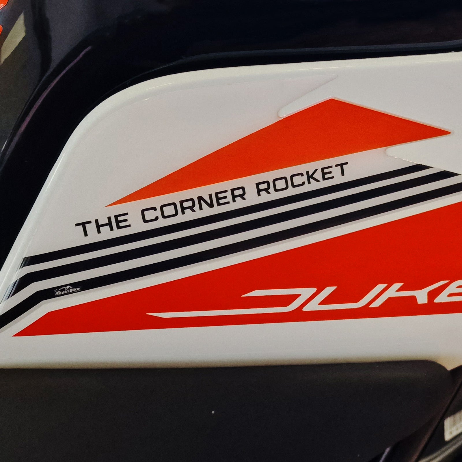 Resin Bike 3D Motorcycle Stickers - Tank Sides | KTM 390 Duke 2021>2023 RB-1000482700008 - Pyramid Motorcycle Accessories